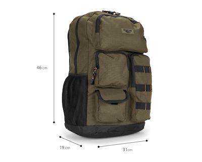 Foto 7 | Mochila Sportline Verde Olivo