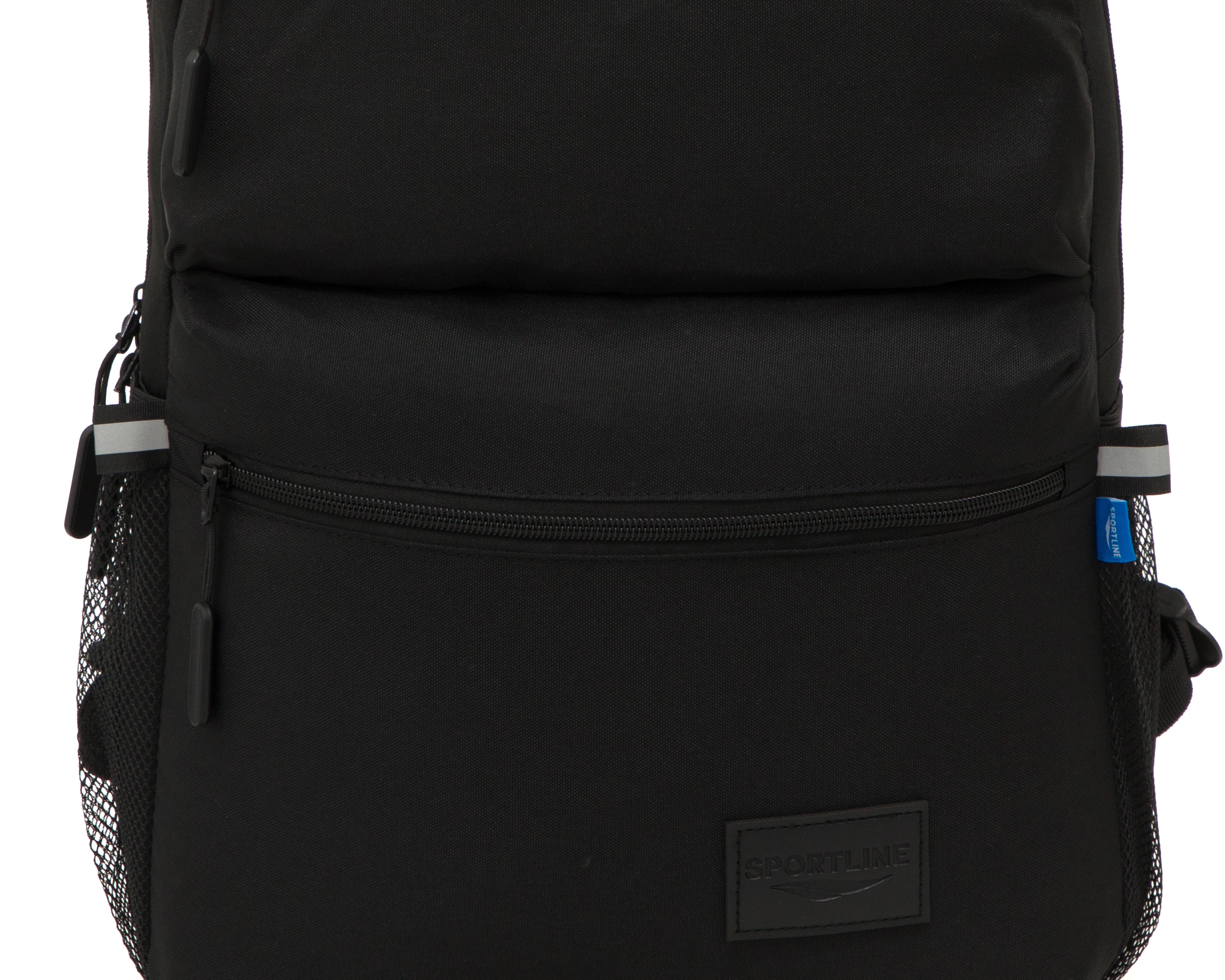 Foto 6 pulgar | Mochila Sportline Negra