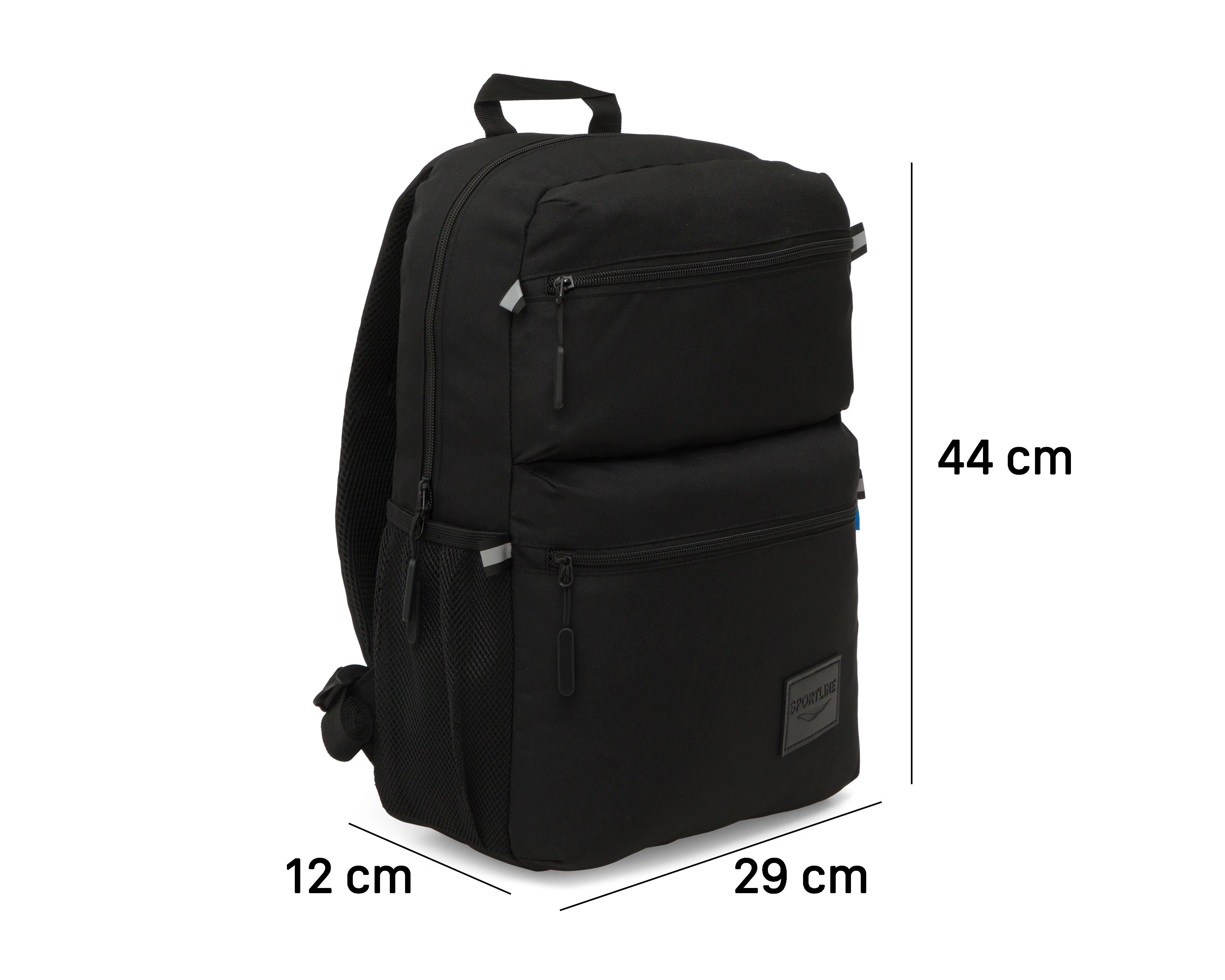 Foto 8 pulgar | Mochila Sportline Negra