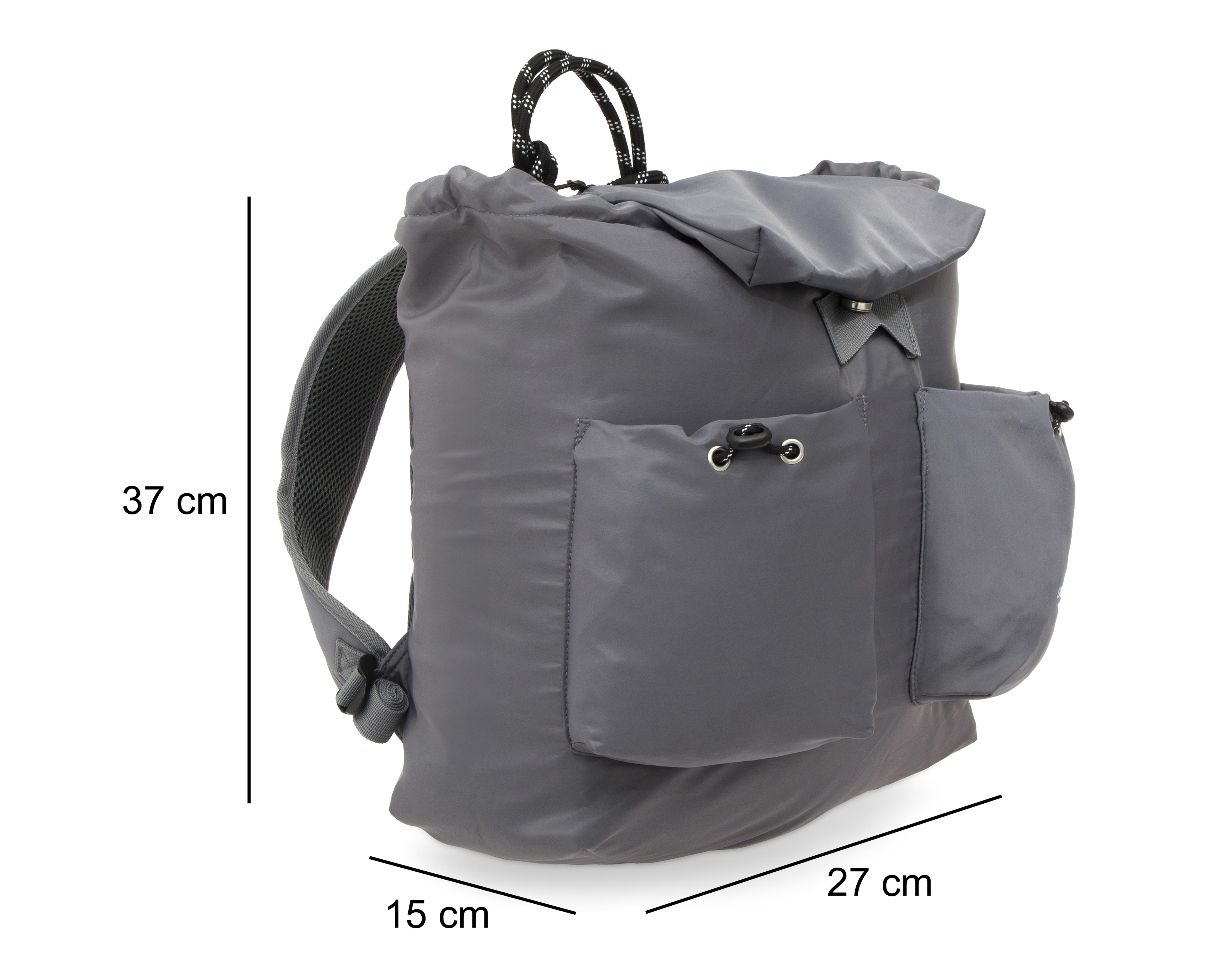 Foto 8 pulgar | Mochila Sportline Gris