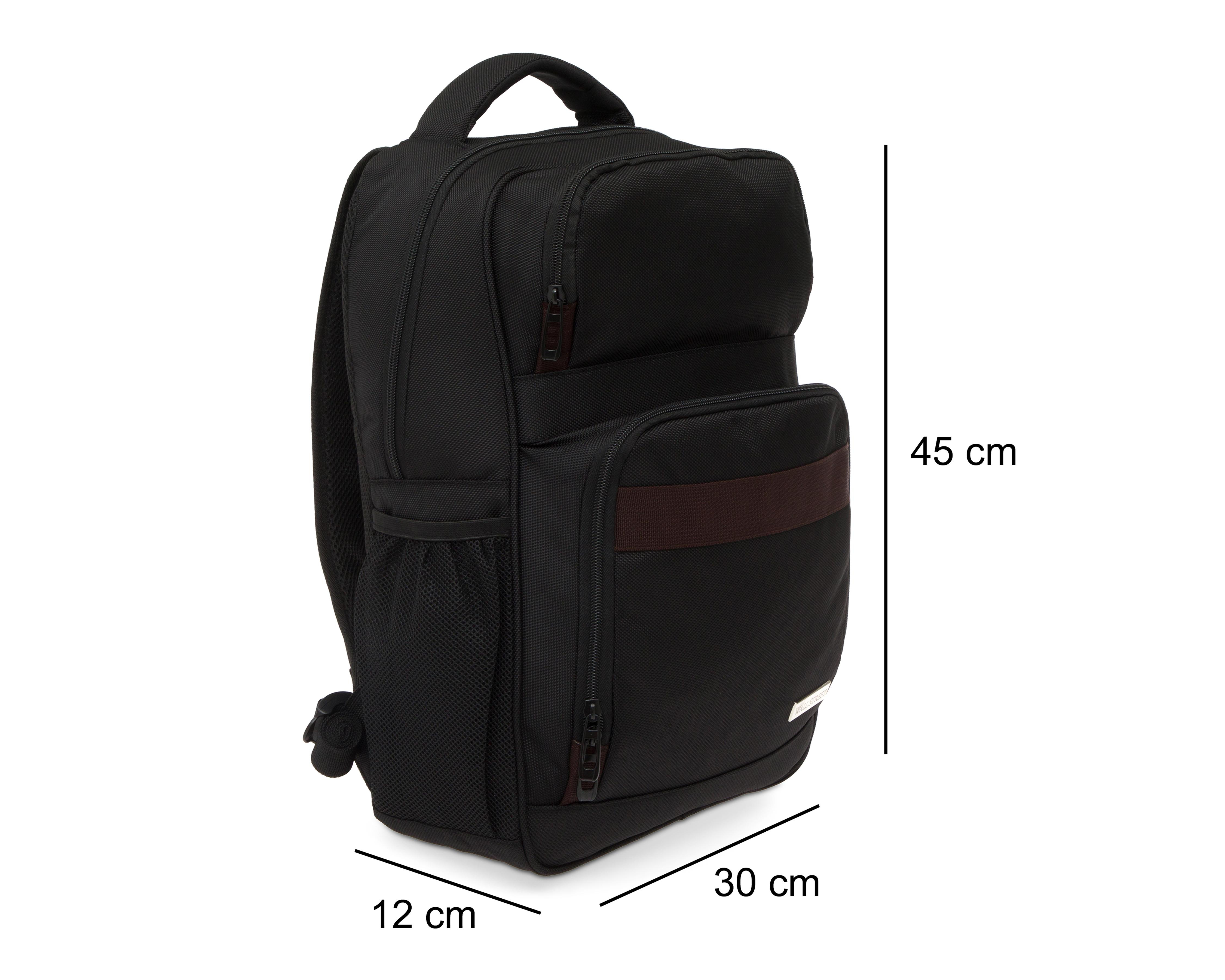 Foto 8 pulgar | Mochila Wall Street Negra