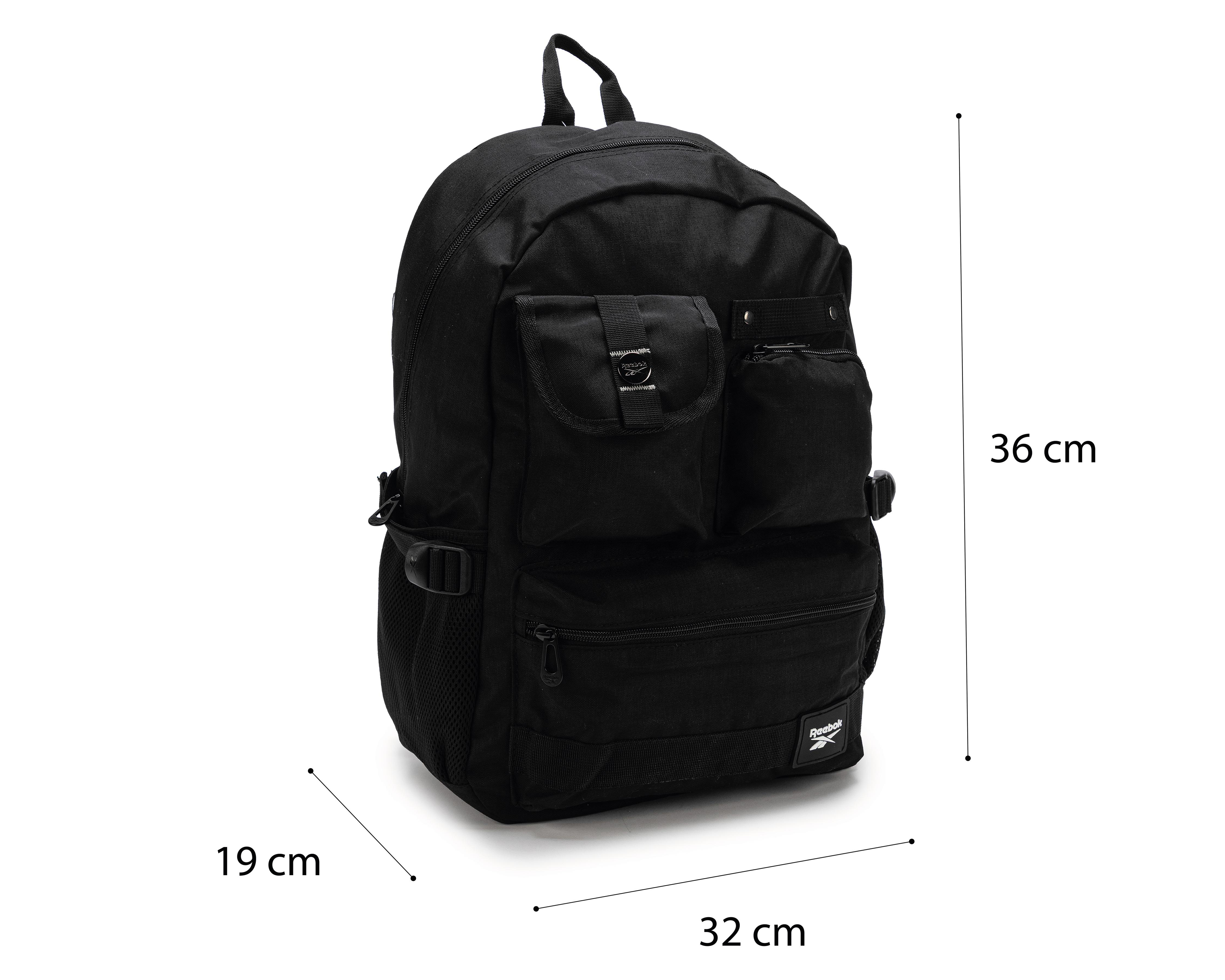 Foto 8 pulgar | Mochila Reebok Negra