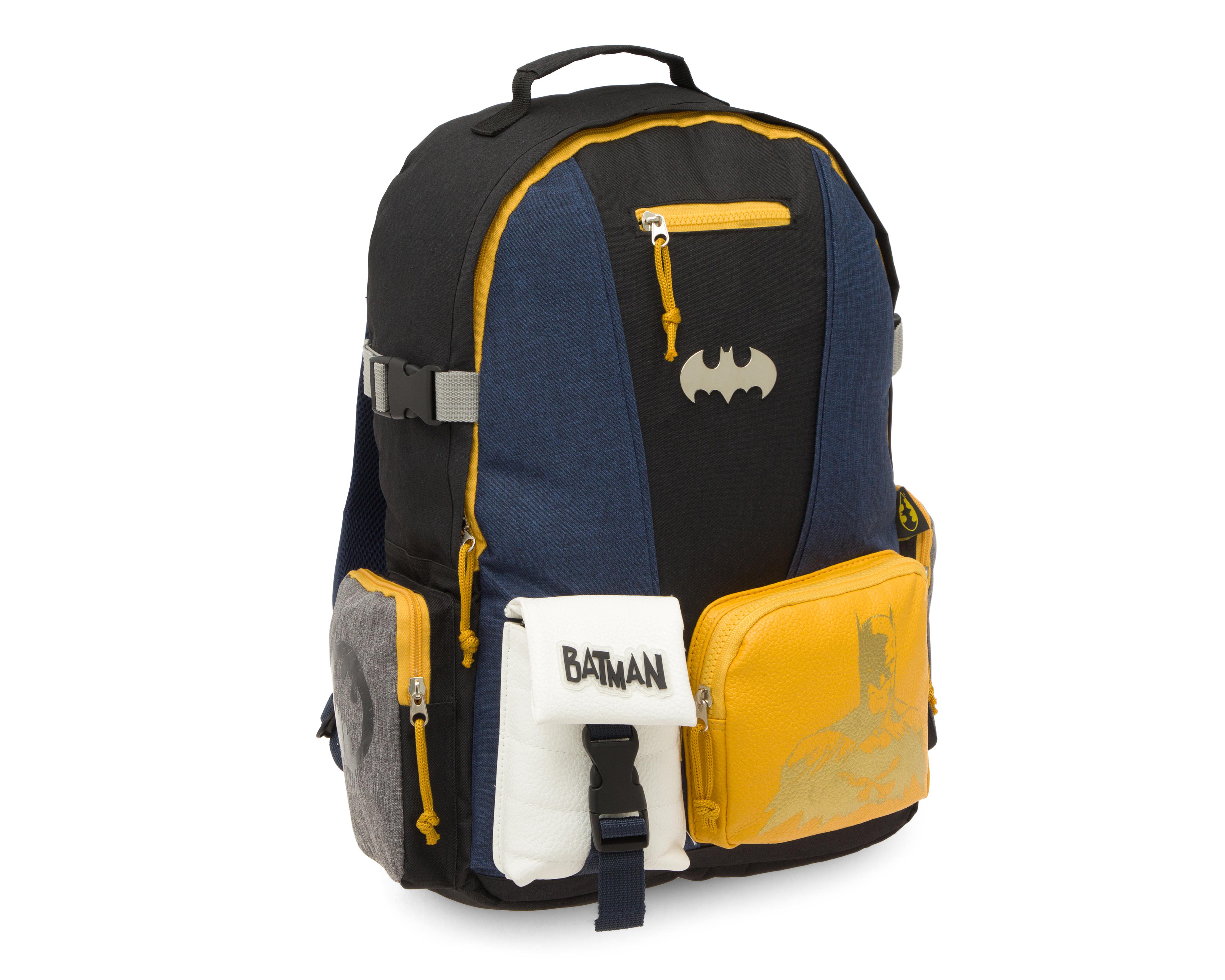 Foto 3 pulgar | Mochila Batman Multicolor