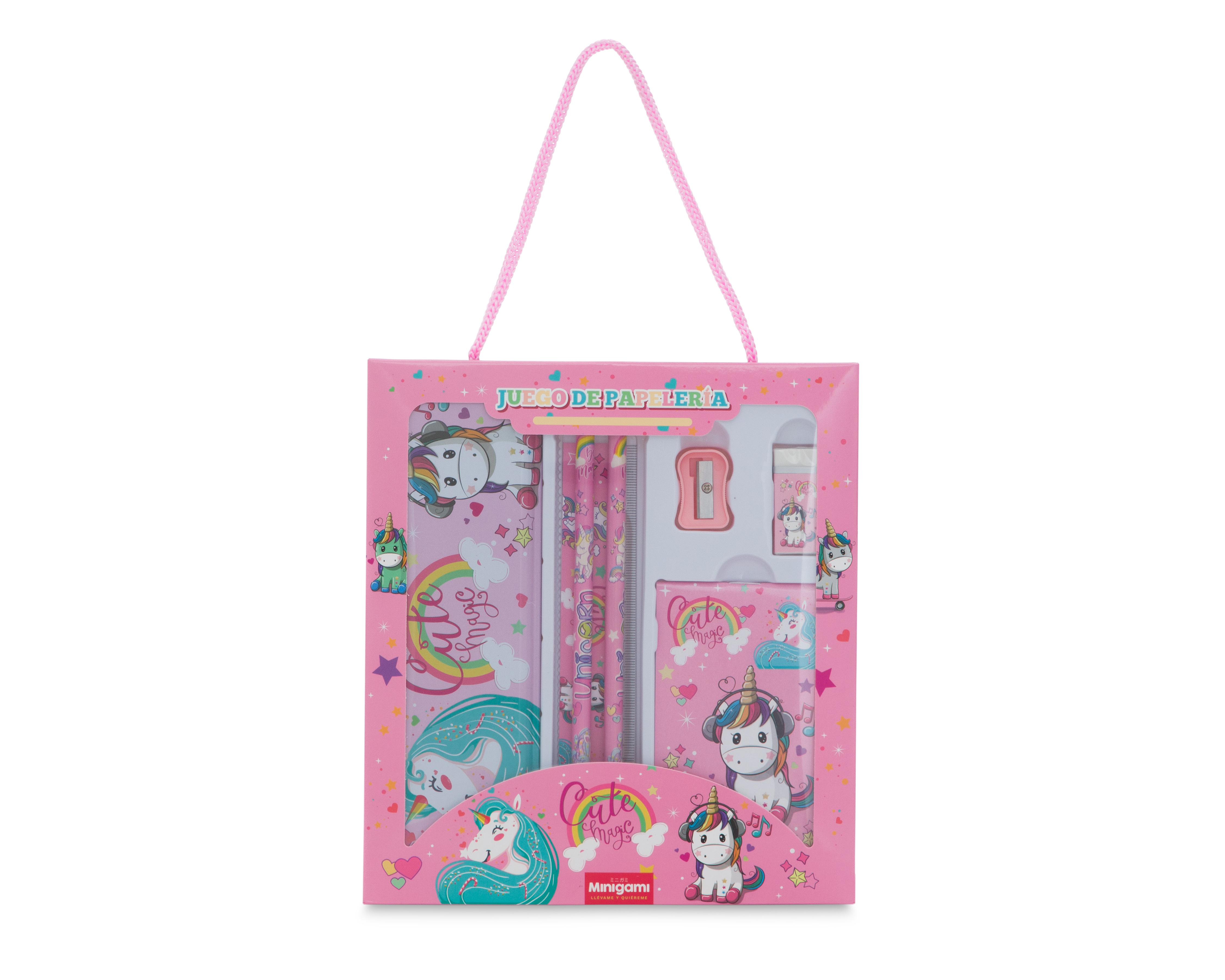 Foto 4 | Lapicera de Unicornio Minigami 7 Piezas