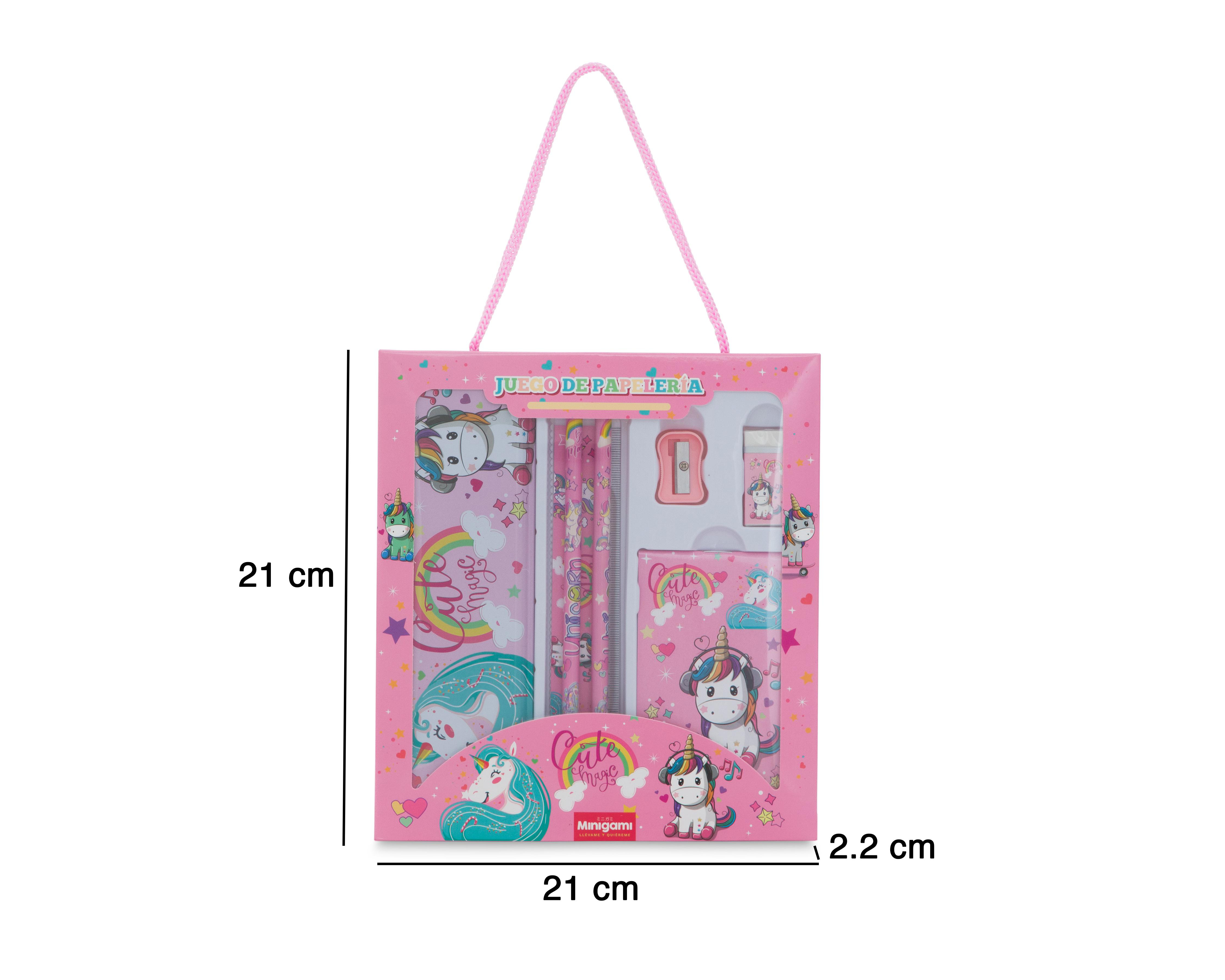 Foto 6 | Lapicera de Unicornio Minigami 7 Piezas