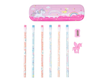 Foto 1 | Lapicera de Unicornio Minigami 9 Piezas