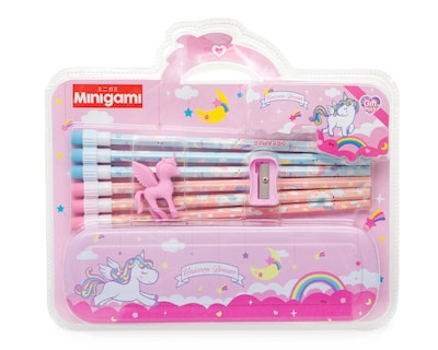 Foto 3 | Lapicera de Unicornio Minigami 9 Piezas