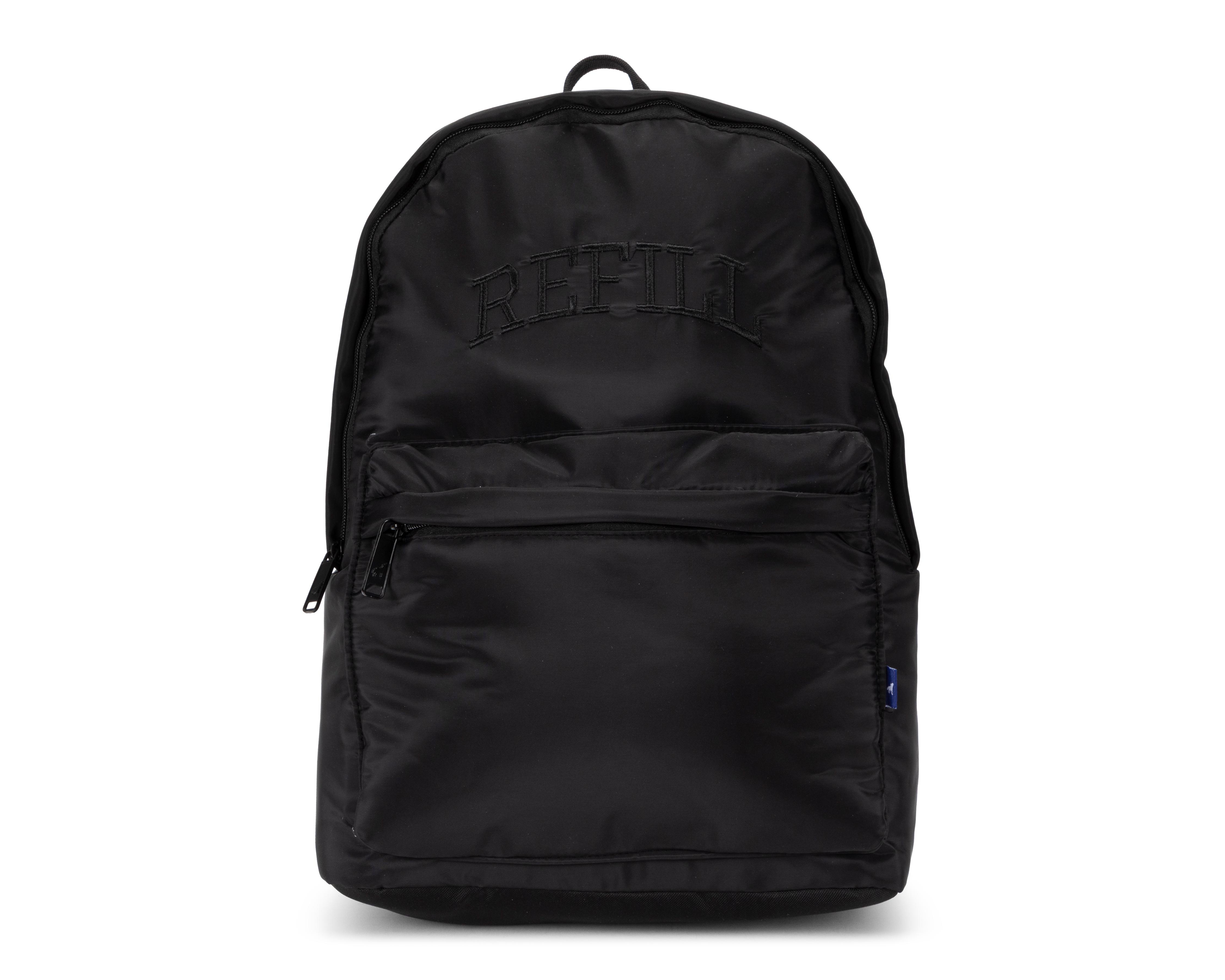 Mochila Escolar Refill Negra