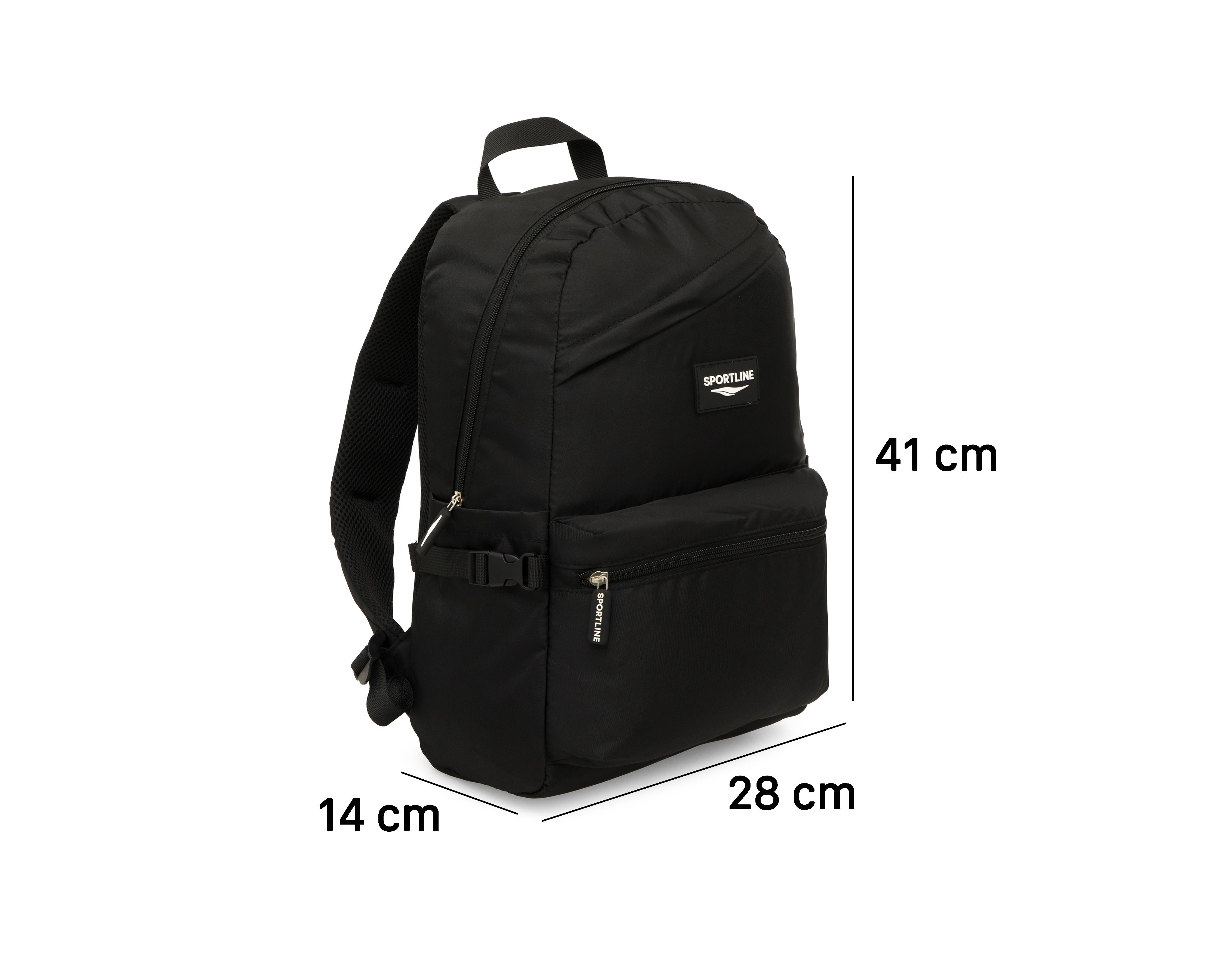 Foto 8 pulgar | Mochila Sportline Negra