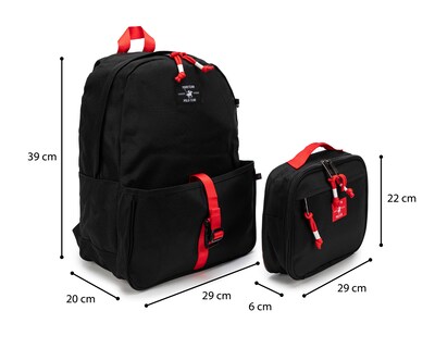 Foto 5 | Mochila Escolar York Team Polo Club con Lonchera