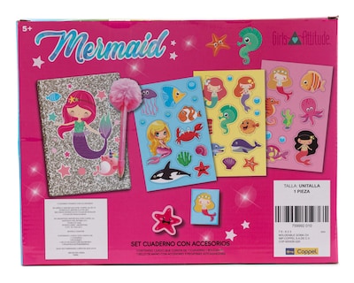 Foto 2 | Set de Cuaderno Girls Attitude 7 piezas