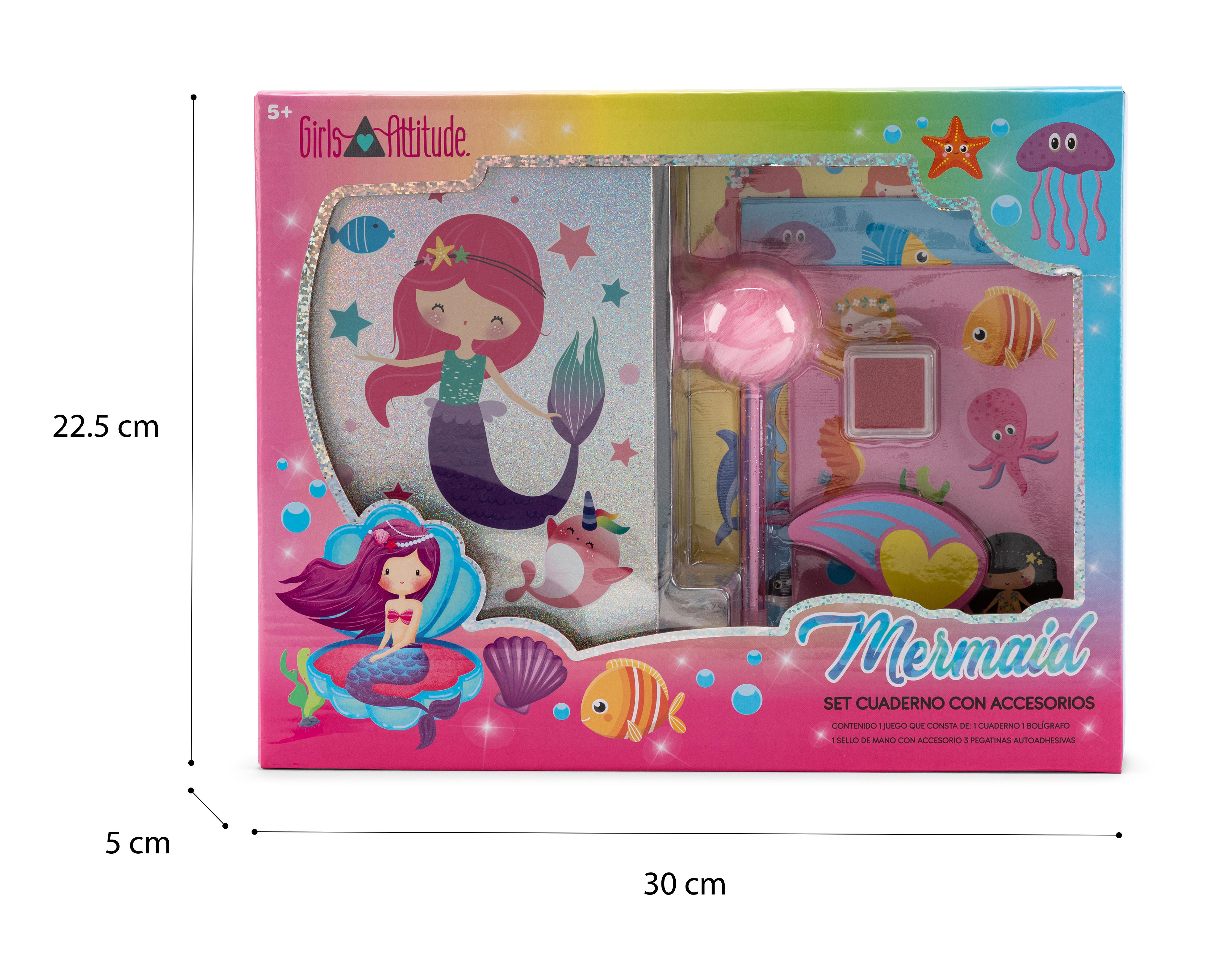 Foto 5 | Set de Cuaderno Girls Attitude 7 piezas