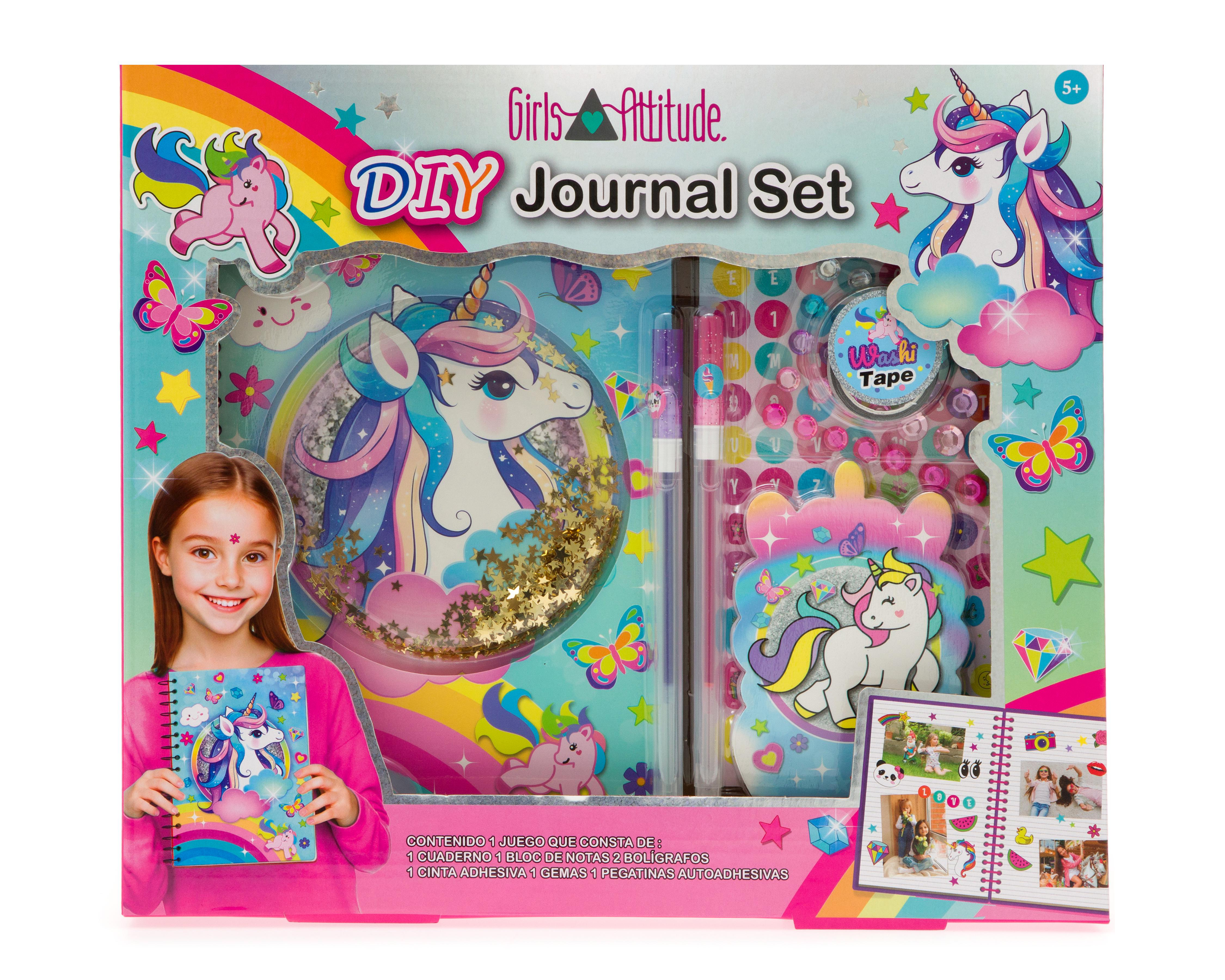 Foto 4 pulgar | Set de Cuaderno Girls Attitude con Accesorios