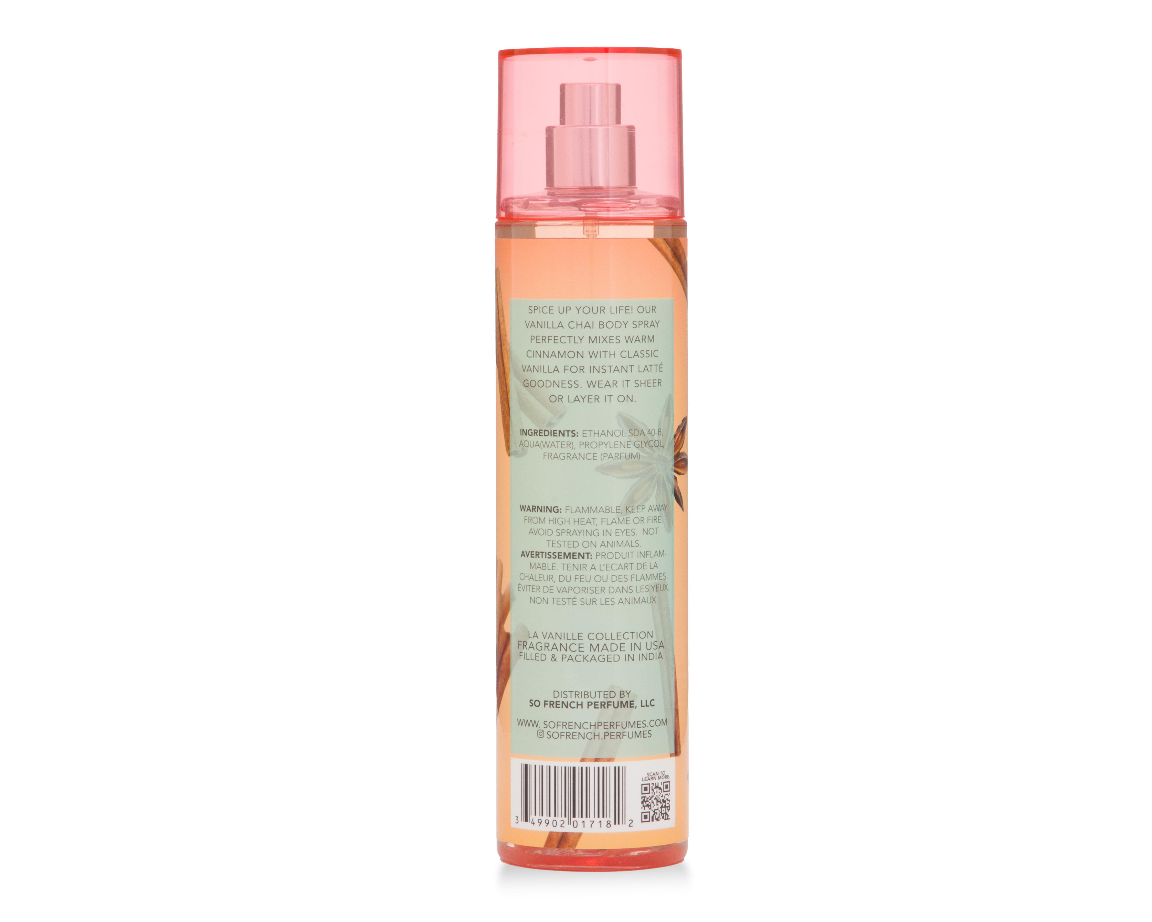 Foto 3 pulgar | Perfume So French Vanilla Chai Body Spray 236 ml