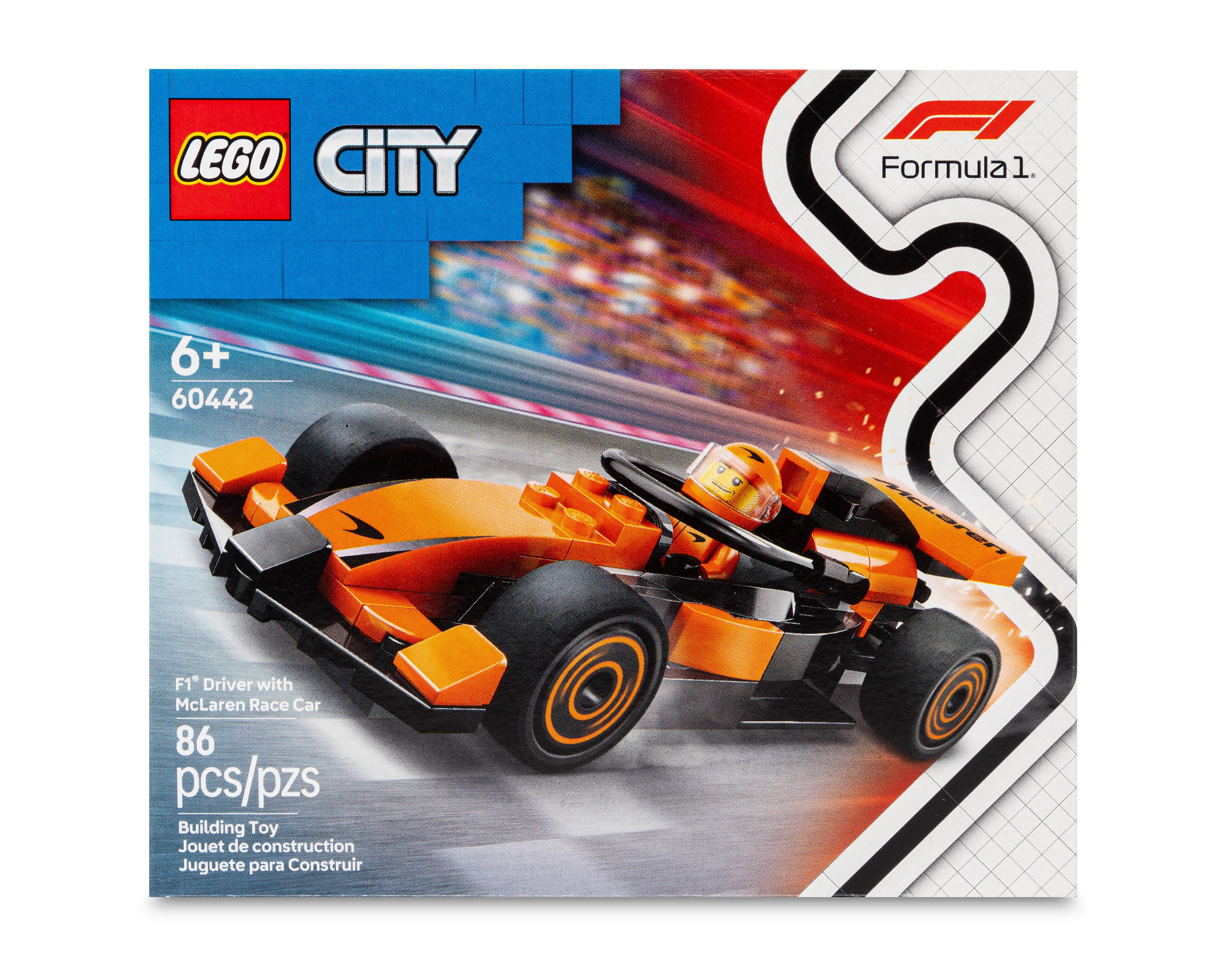 Foto 2 pulgar | LEGO City: Piloto de F1 con Coche McLaren