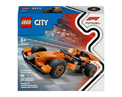 Foto 2 | LEGO City: Piloto de F1 con Coche McLaren