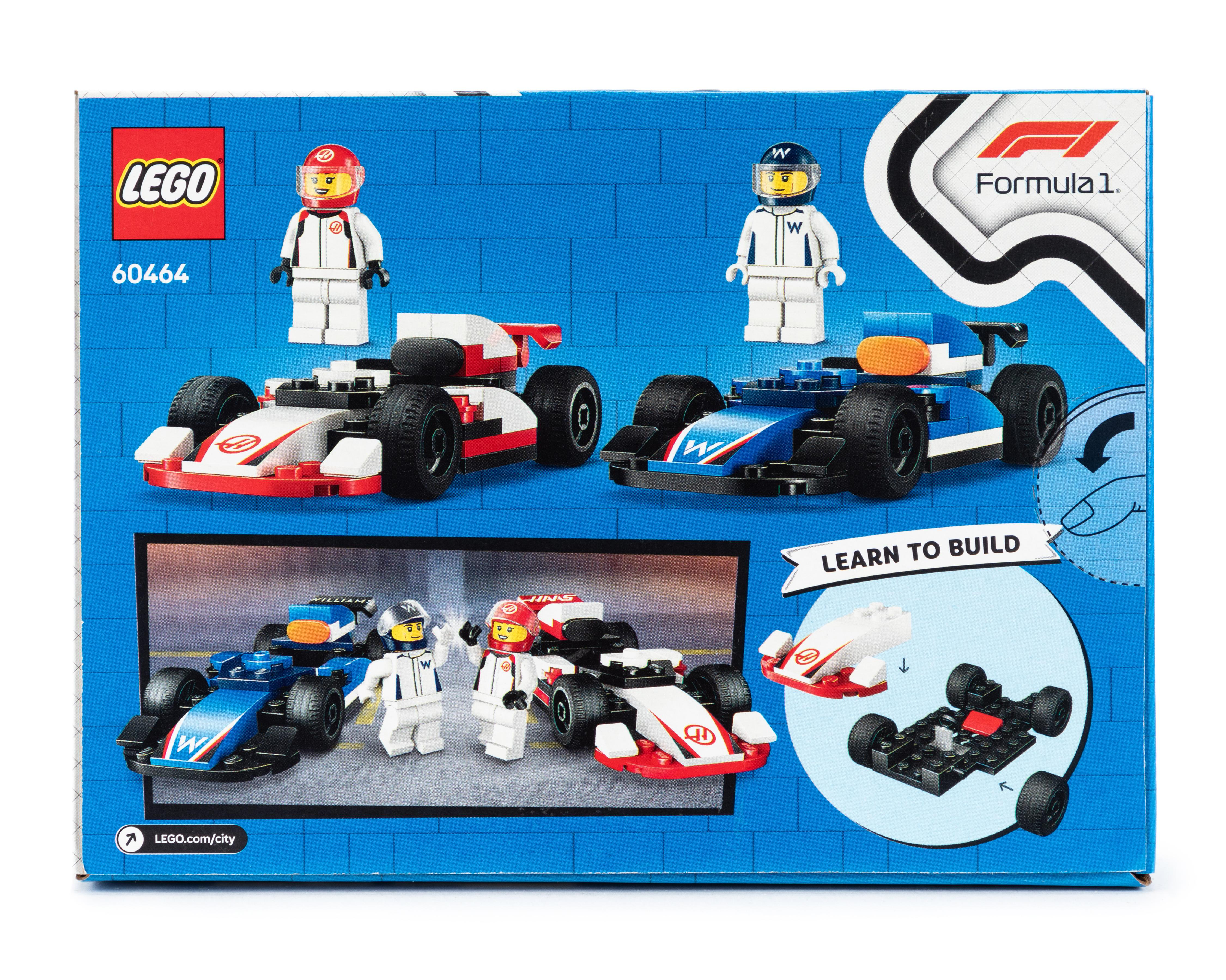 Foto 3 pulgar | LEGO City: Coches de F1 Williams Racing y Haas F1
