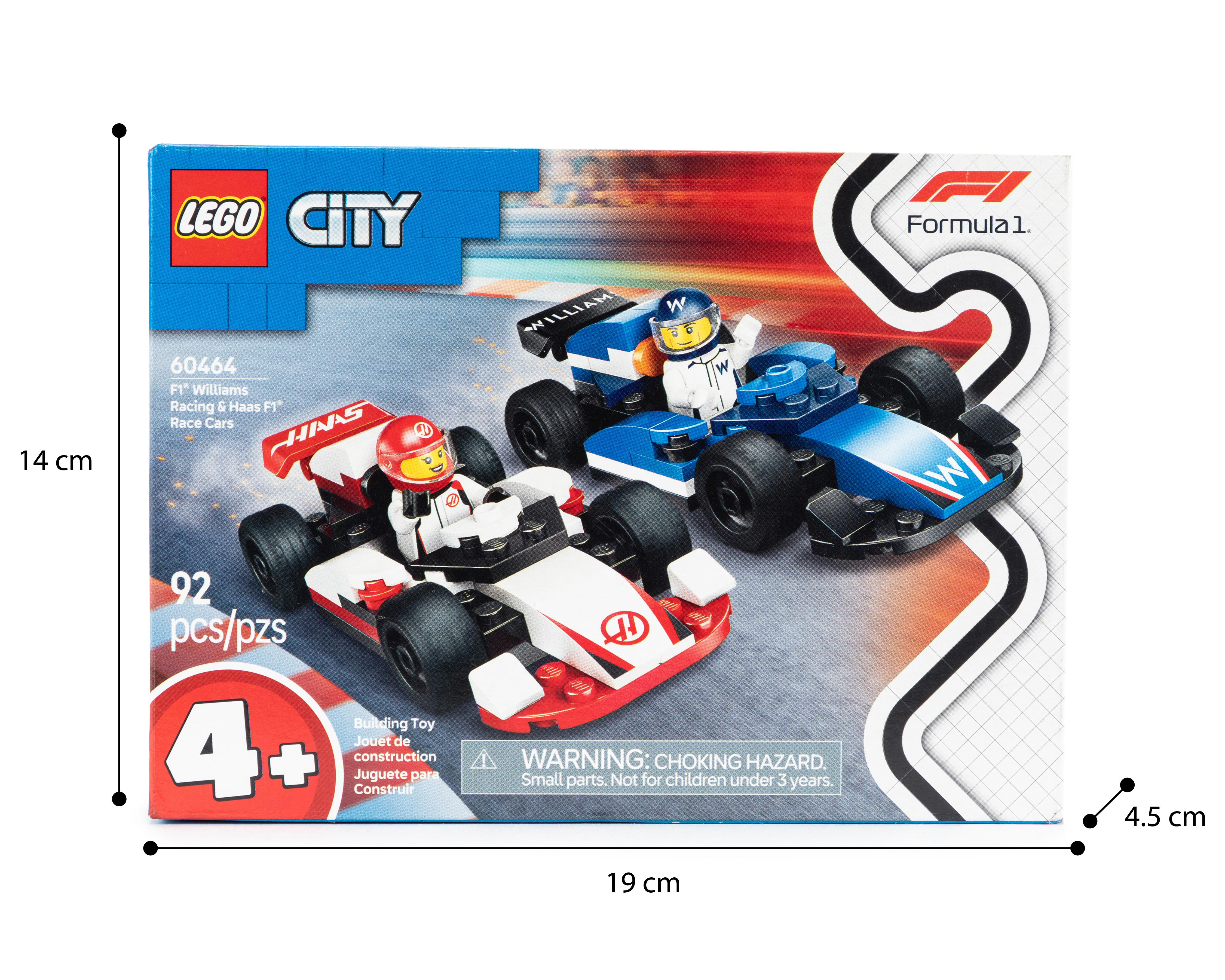 Foto 4 pulgar | LEGO City: Coches de F1 Williams Racing y Haas F1