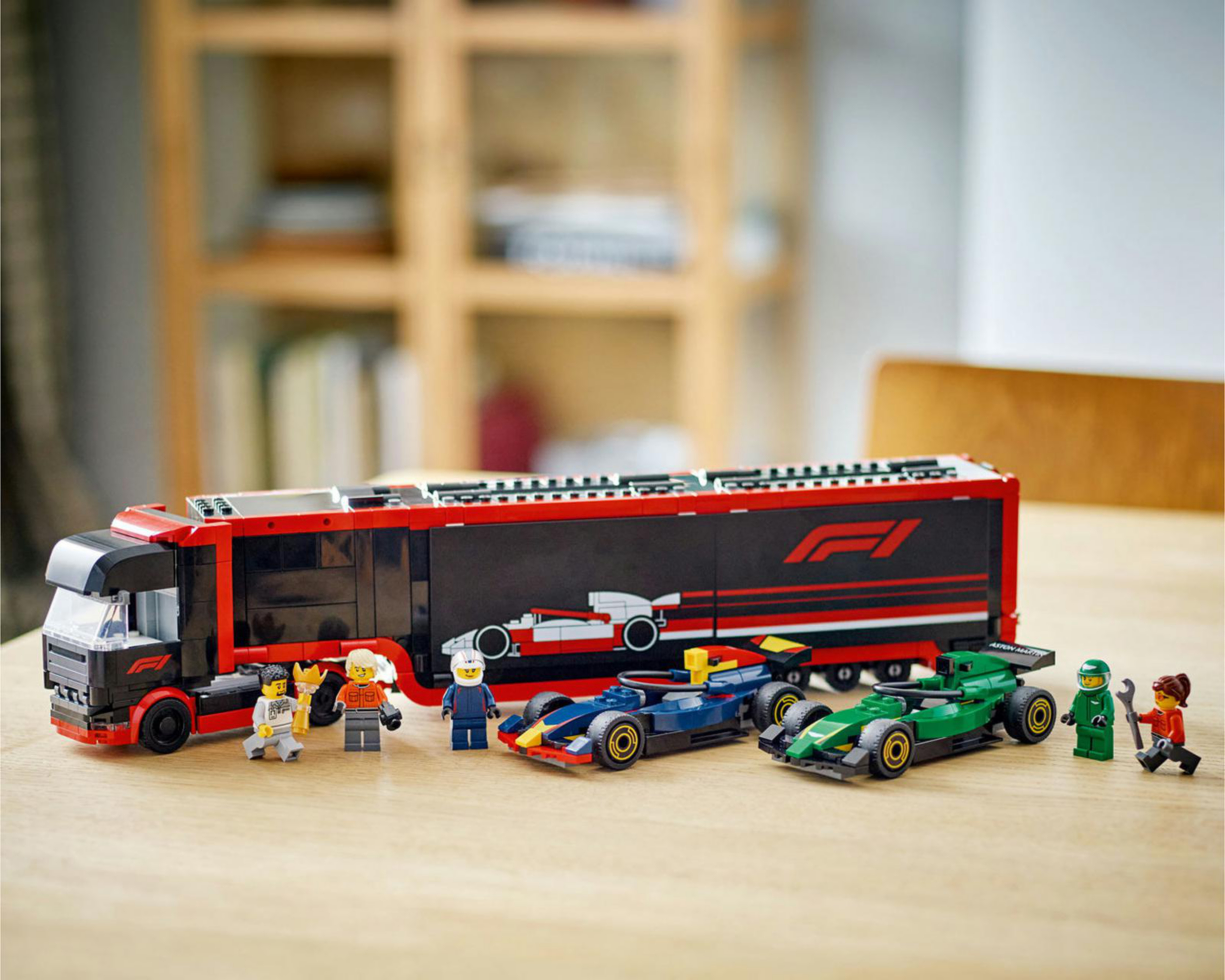 Foto 7 pulgar | LEGO City: Camión de F1 con Coches de F1 RB20 y AMR24