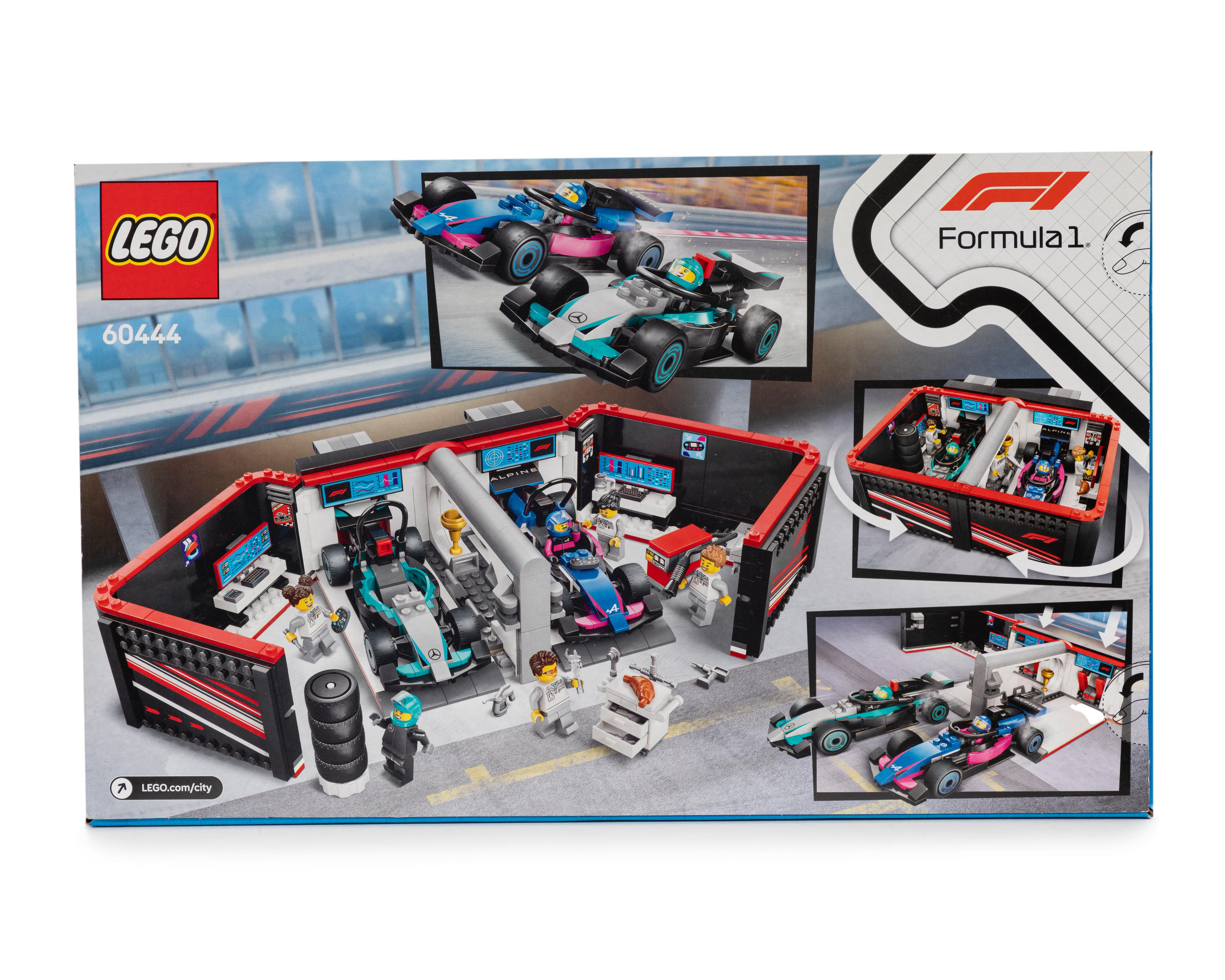 Foto 3 pulgar | LEGO City: Garaje de F1 con Coches Mercedes-AMG y Alpine