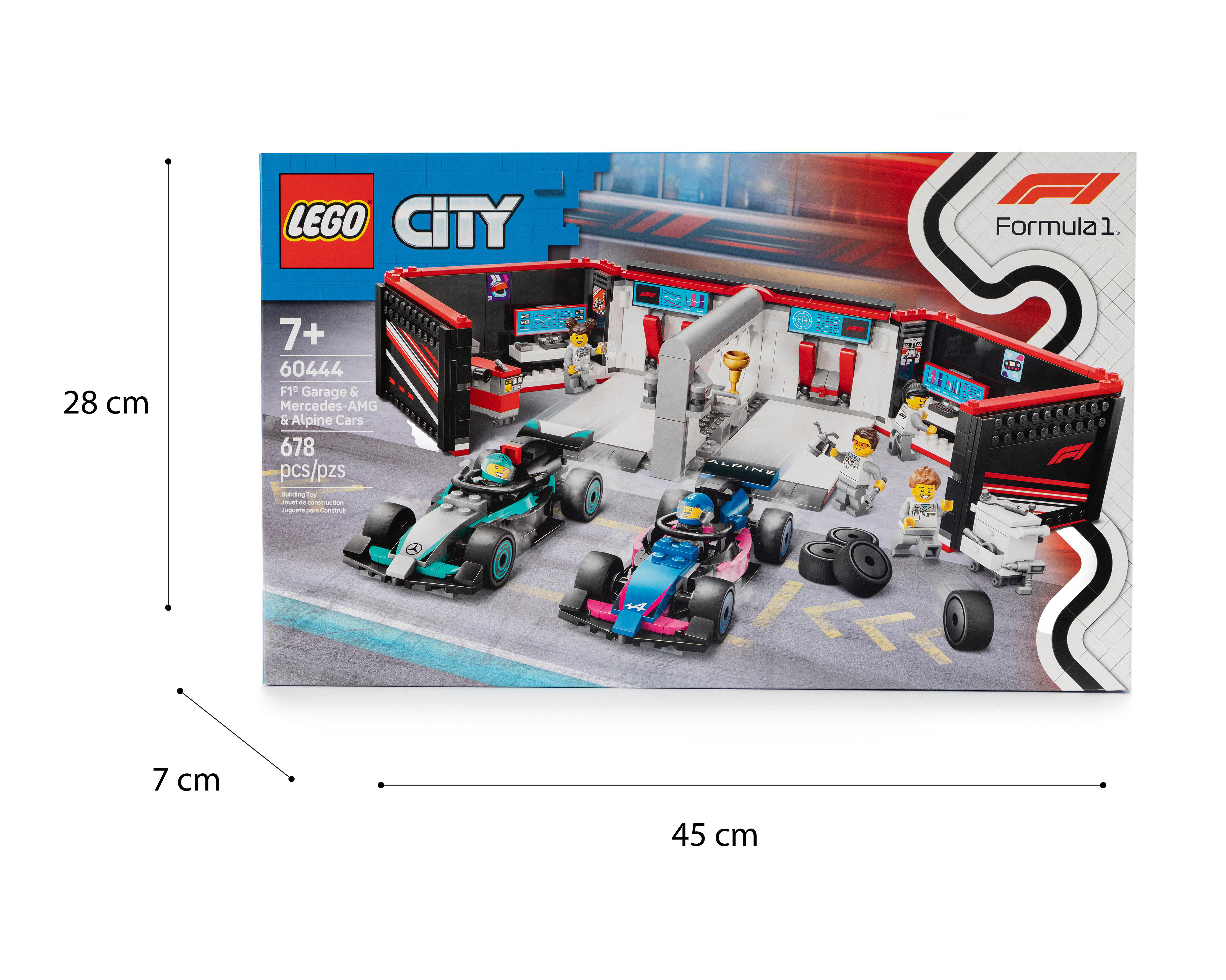 Foto 4 pulgar | LEGO City: Garaje de F1 con Coches Mercedes-AMG y Alpine