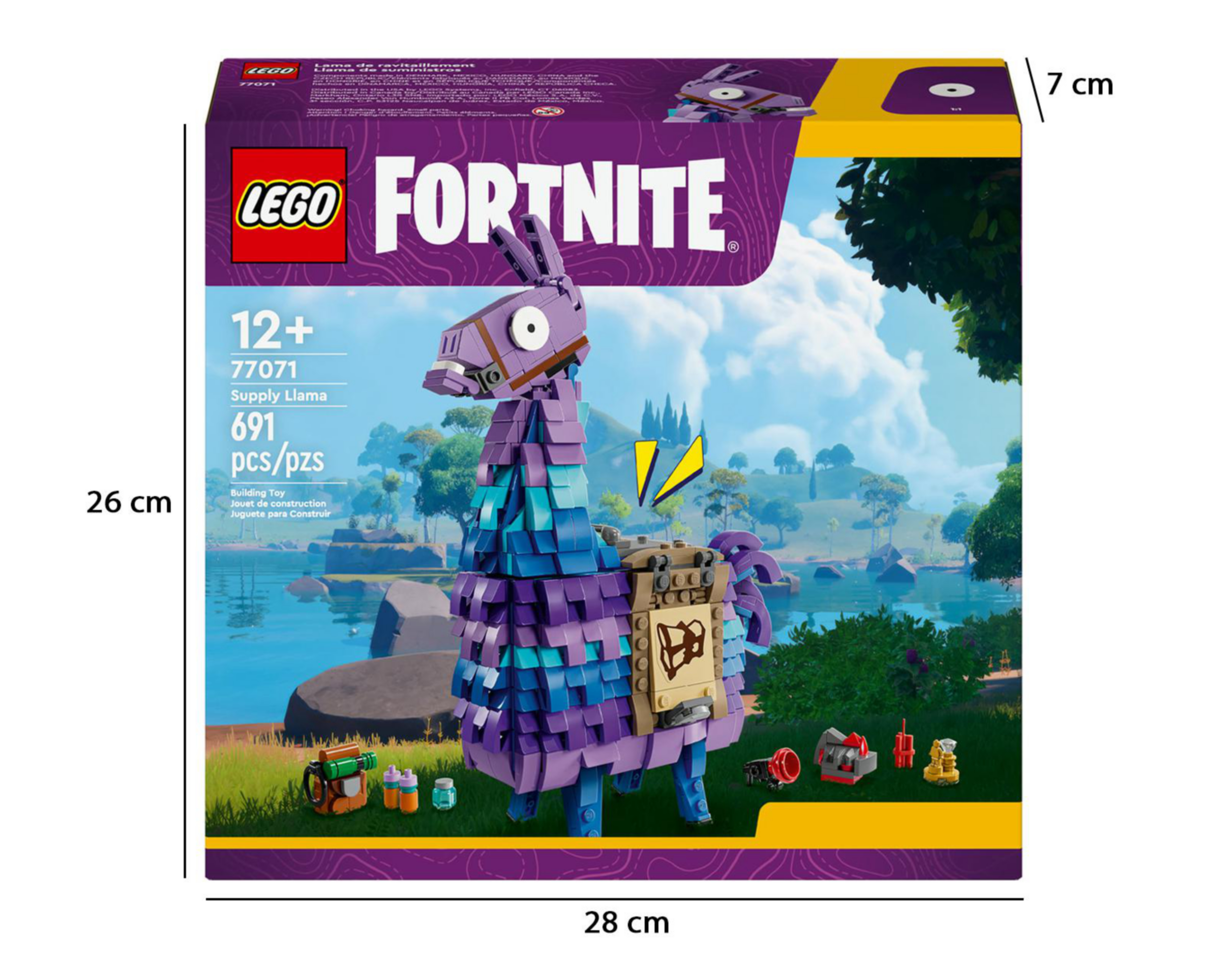 Foto 11 pulgar | LEGO Fortnite: Llama de Suministros