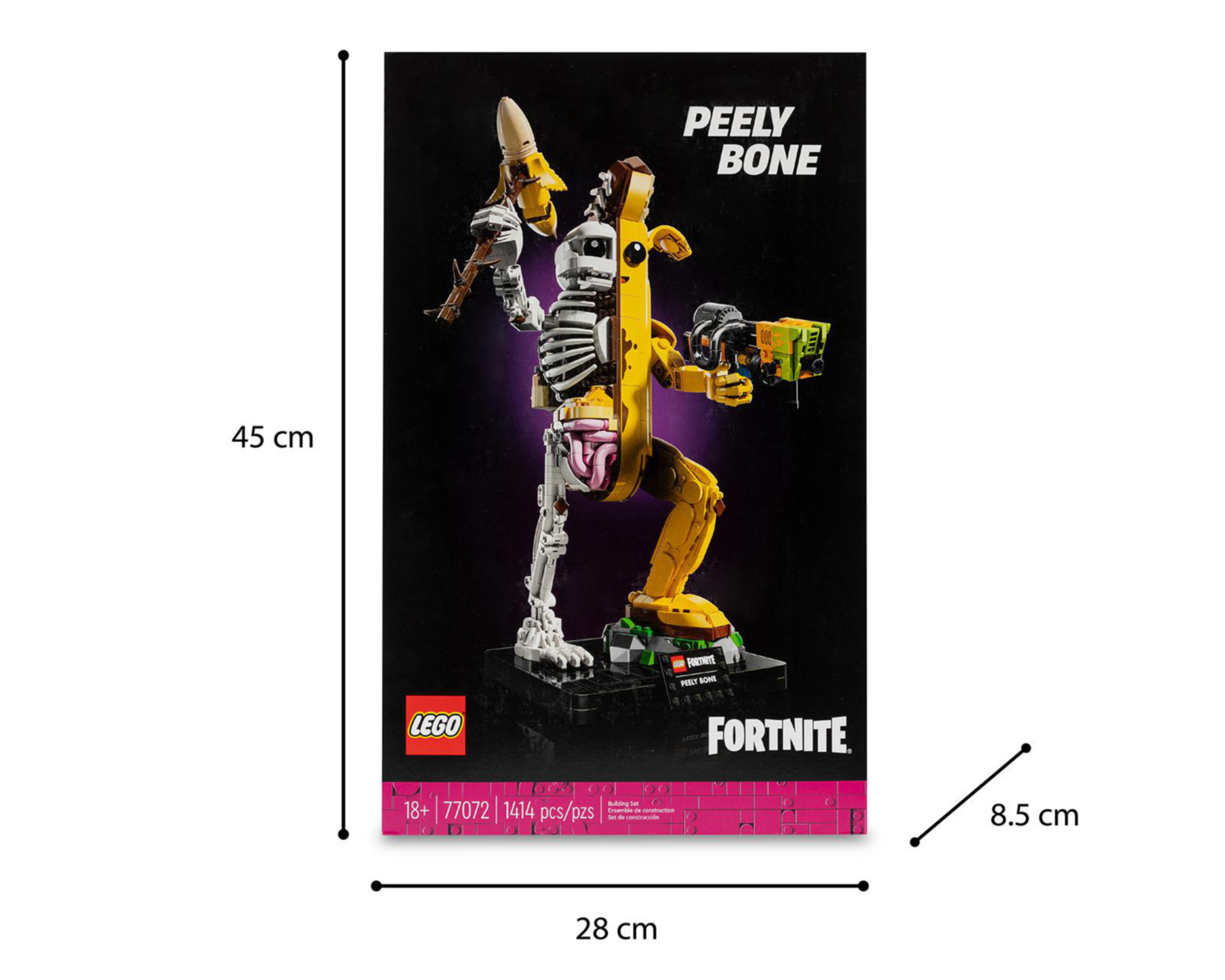 Foto 11 pulgar | LEGO Fortnite: Banano Pelado