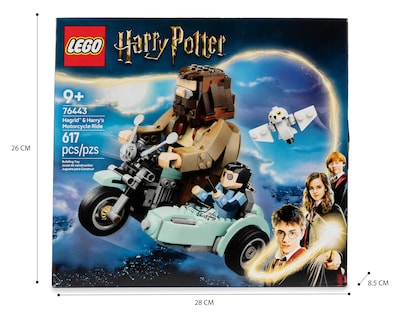 Foto 4 | LEGO Harry Potter: Viaje en Moto de Hagrid y Harry