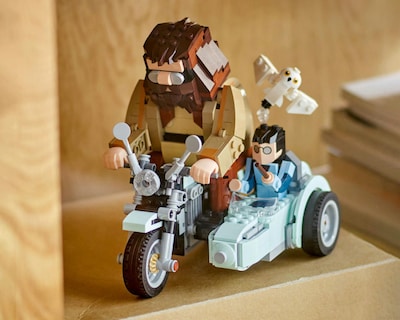 Foto 6 | LEGO Harry Potter: Viaje en Moto de Hagrid y Harry