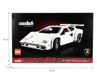 Foto 10 | LEGO Icons: Lamborghini Countach 5000 Quattrovalvole
