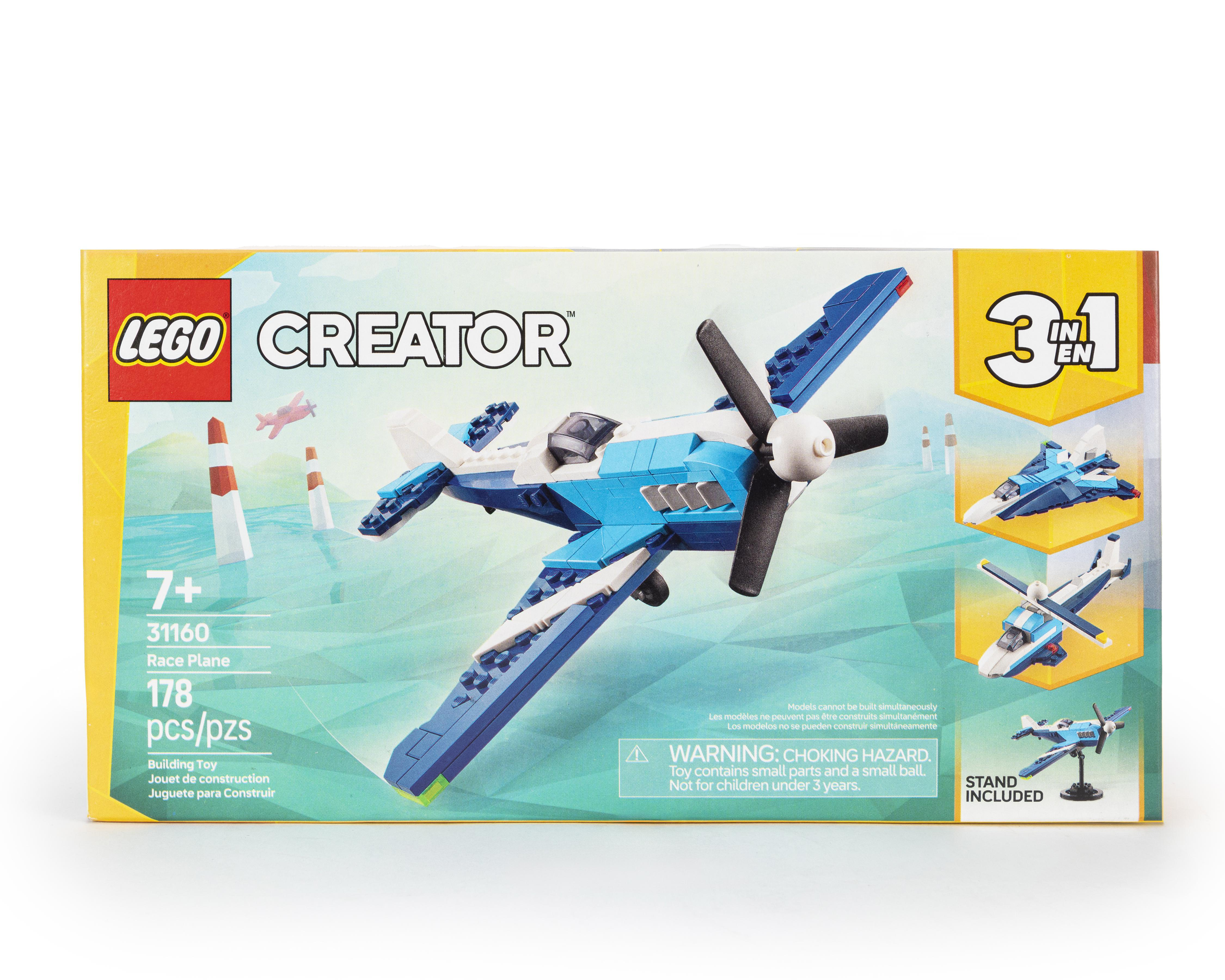 LEGO Creator Aeronave: Avión de Carreras