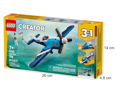 Foto 5 | LEGO Creator Aeronave: Avión de Carreras