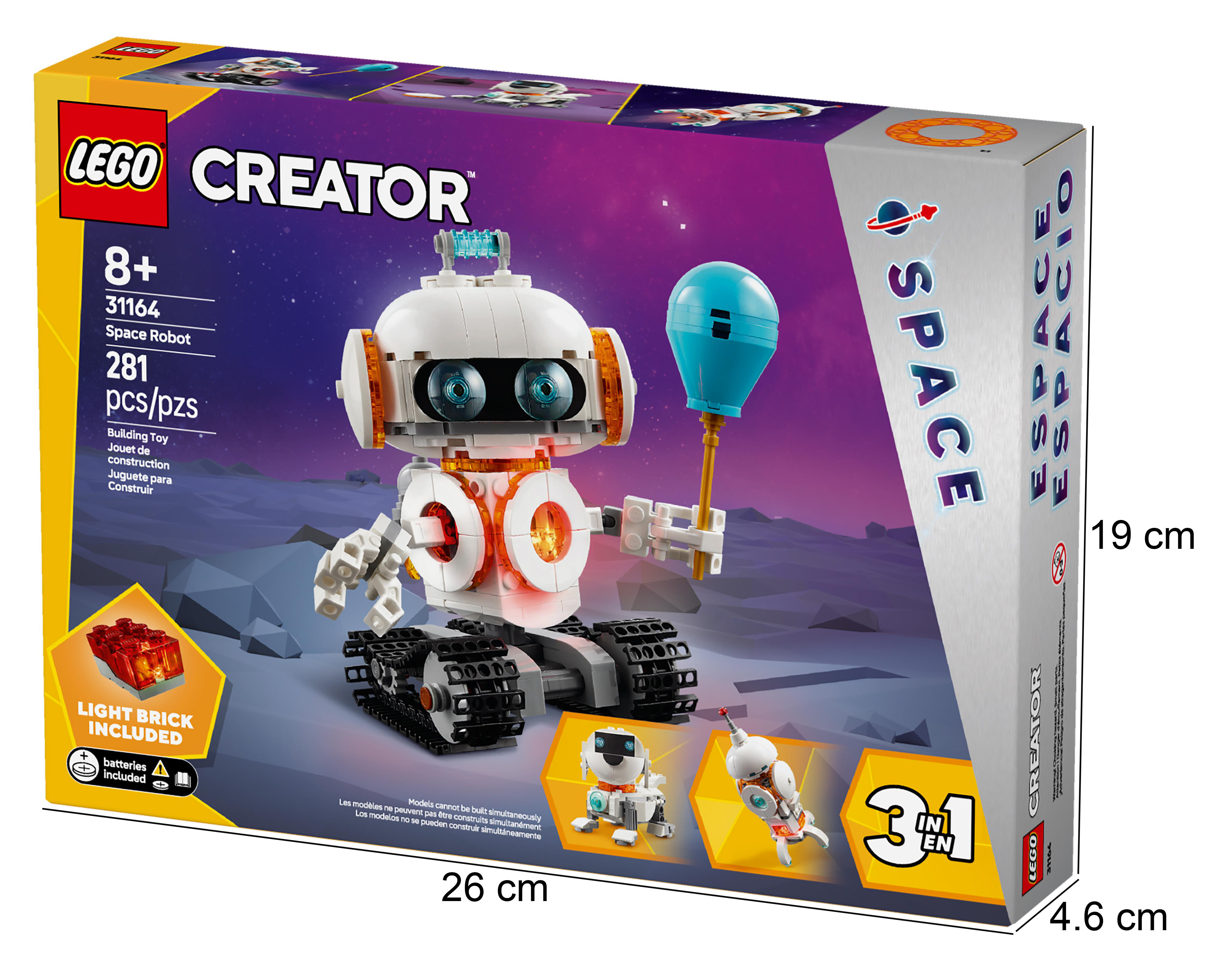 Foto 6 pulgar | LEGO Creator: Robot Espacial