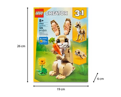 Foto 3 | LEGO Creator: Lindo Conejito