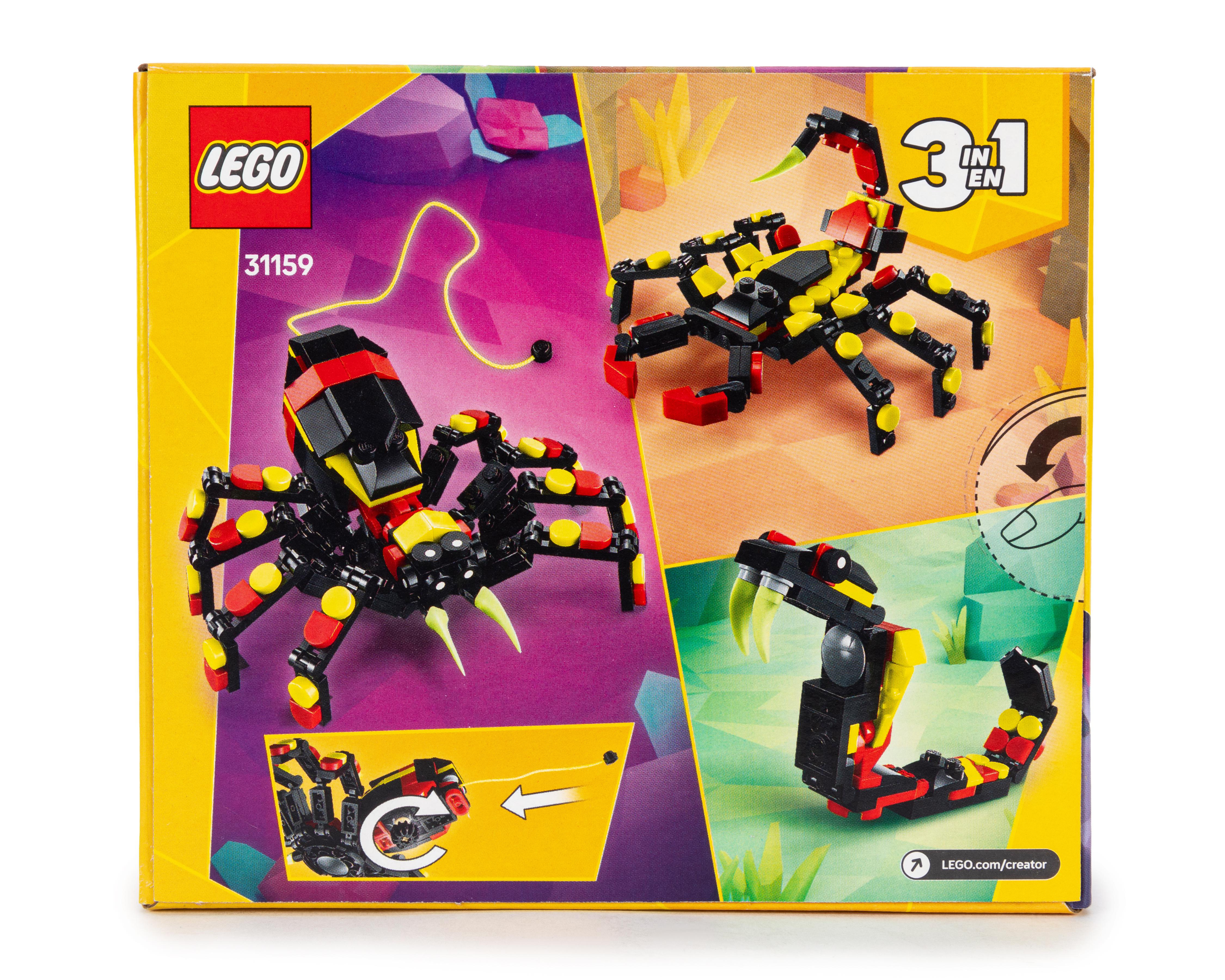 Foto 2 | LEGO Creator Fauna Salvaje: Araña Misteriosa