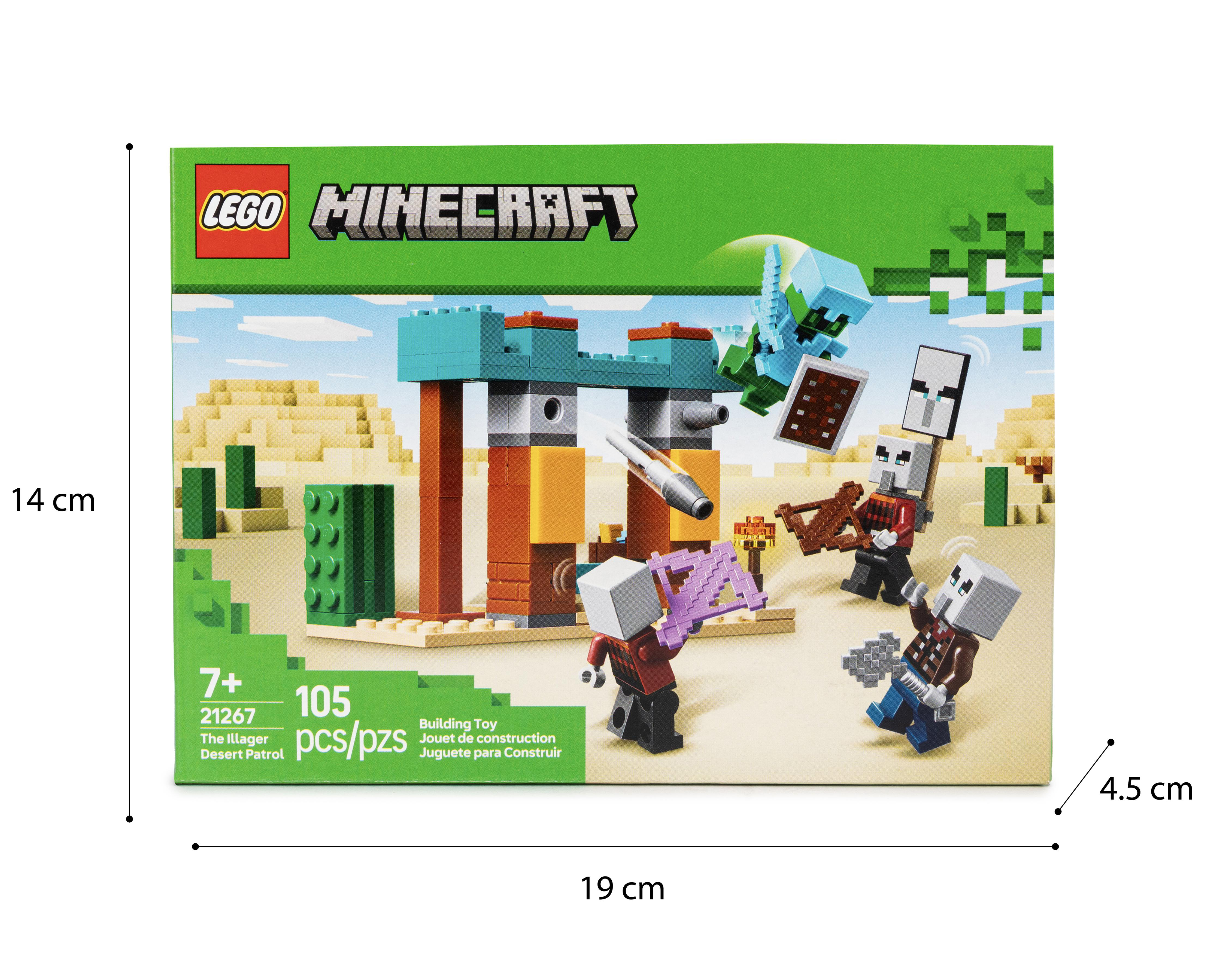 Foto 3 | LEGO Minecraft: La Patrulla del Desierto de los Maldeanos