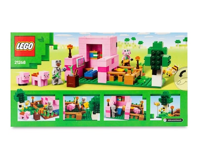 Foto 2 | LEGO Minecraft: La Casa-Cerdo Bebé