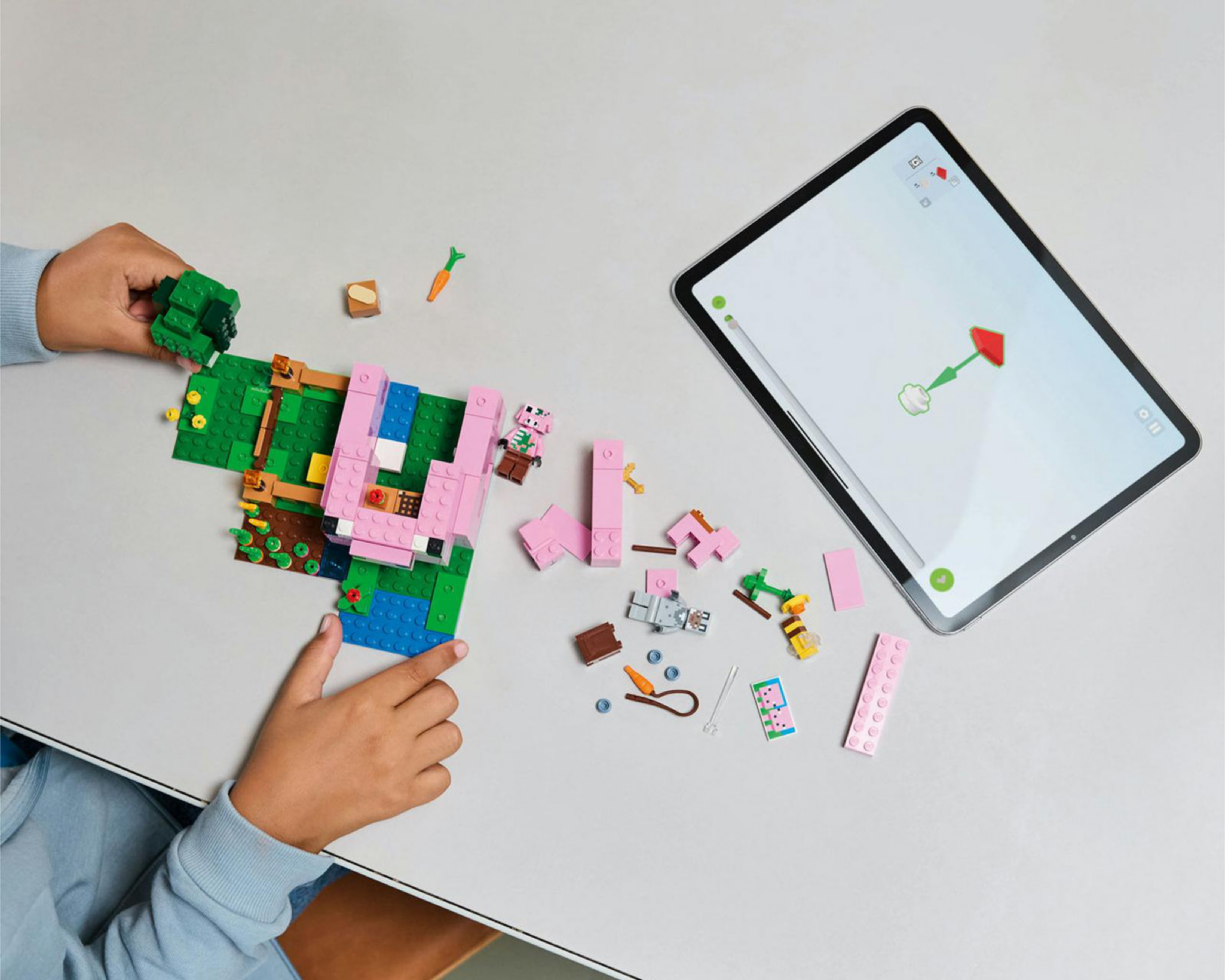 Foto 5 pulgar | LEGO Minecraft: La Casa-Cerdo Bebé