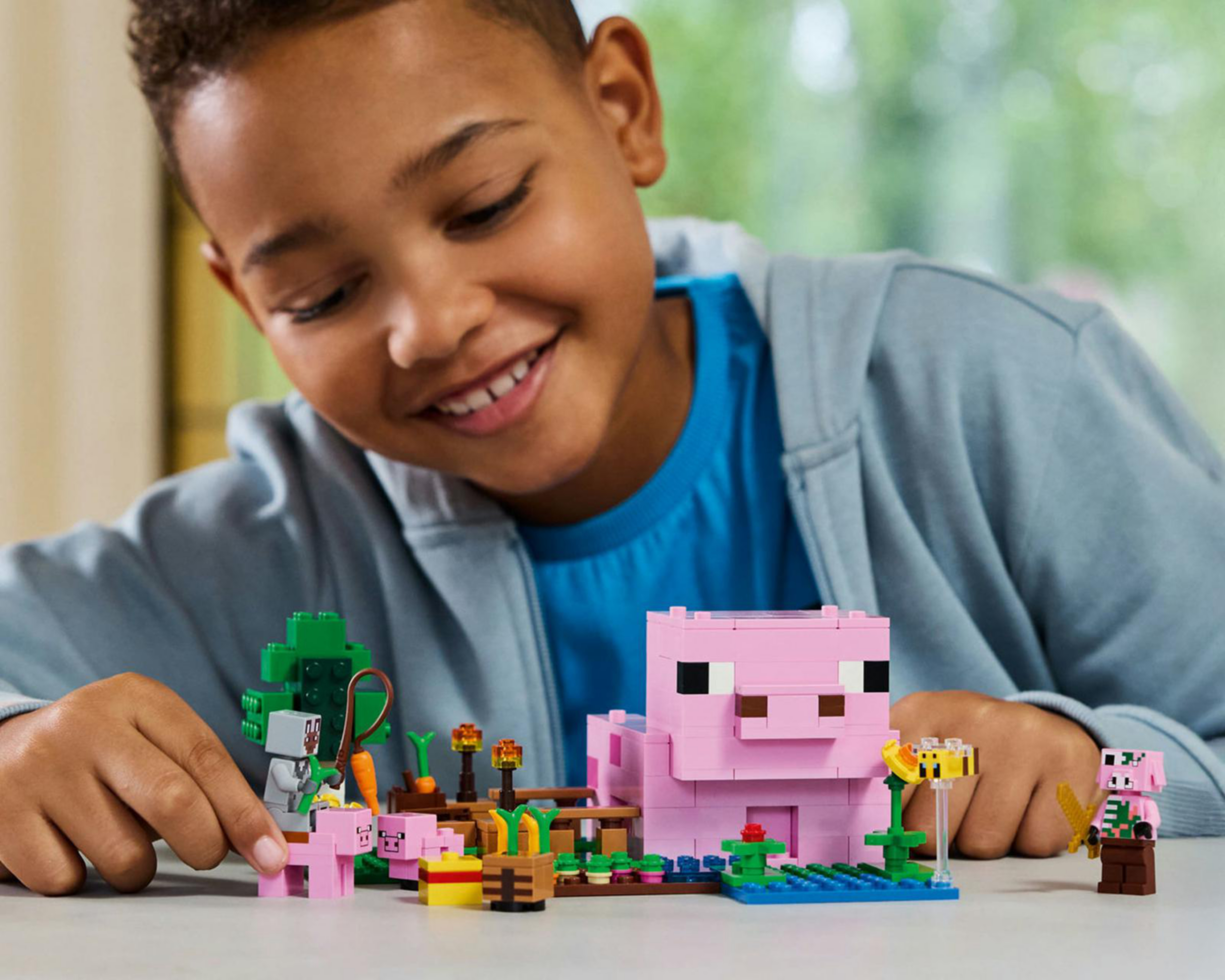 Foto 6 pulgar | LEGO Minecraft: La Casa-Cerdo Bebé