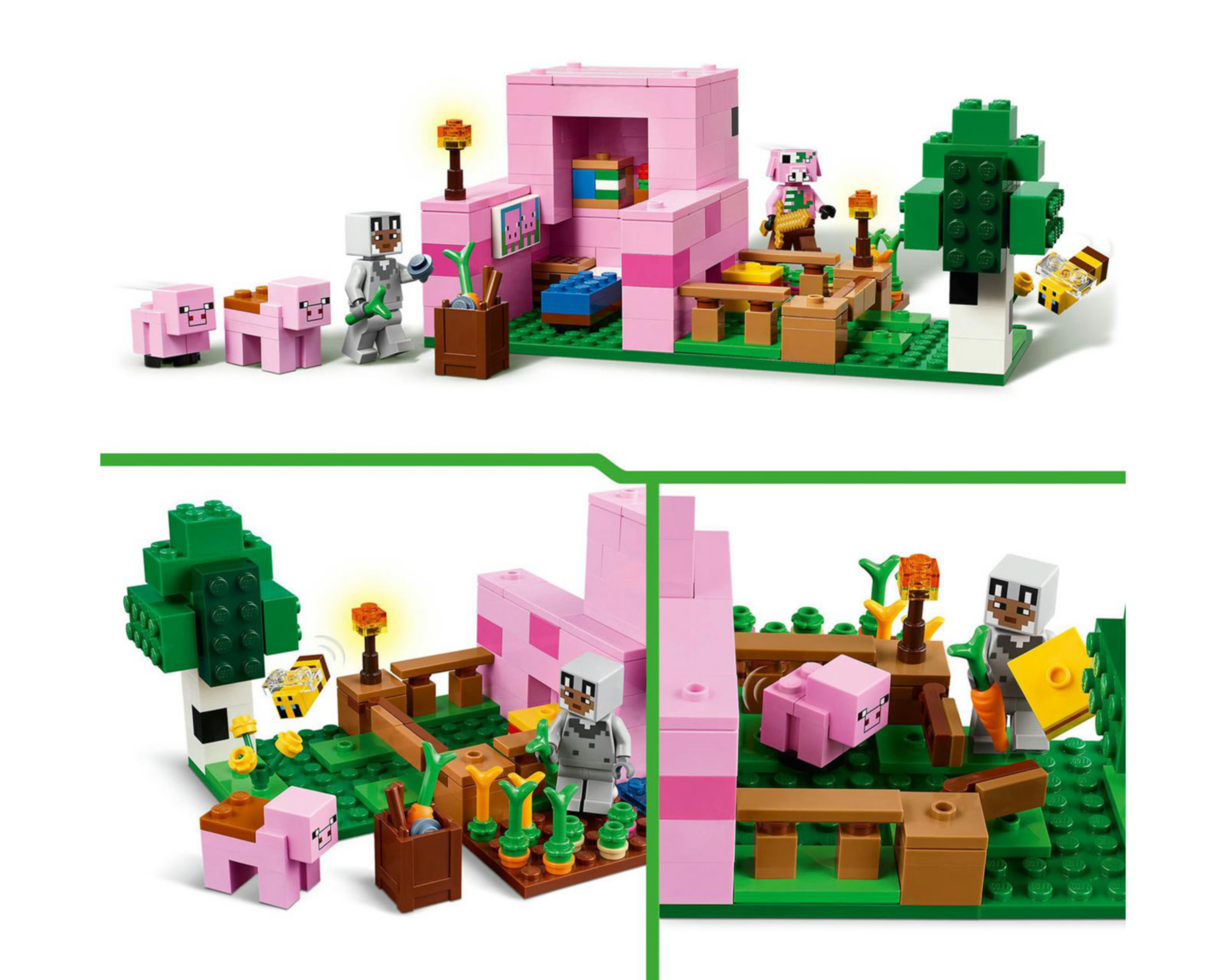 Foto 7 | LEGO Minecraft: La Casa-Cerdo Bebé