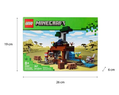 Foto 10 | LEGO Minecraft: La Expedición a la Mina del Armadillo