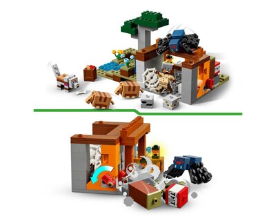Foto 7 | LEGO Minecraft: La Expedición a la Mina del Armadillo
