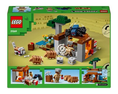 Foto 9 | LEGO Minecraft: La Expedición a la Mina del Armadillo