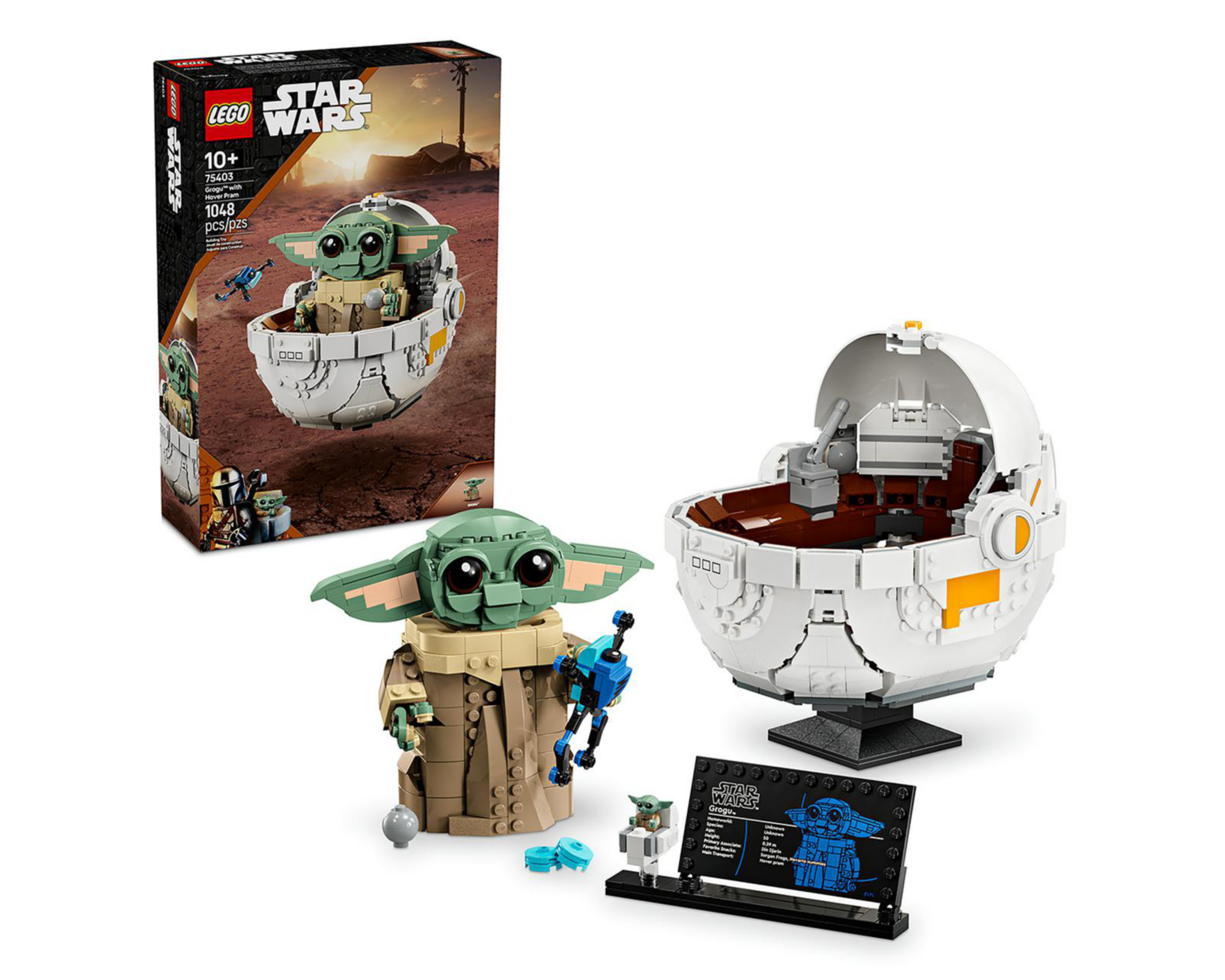 Foto 1 | LEGO Star Wars: Grogu con Aerocuna