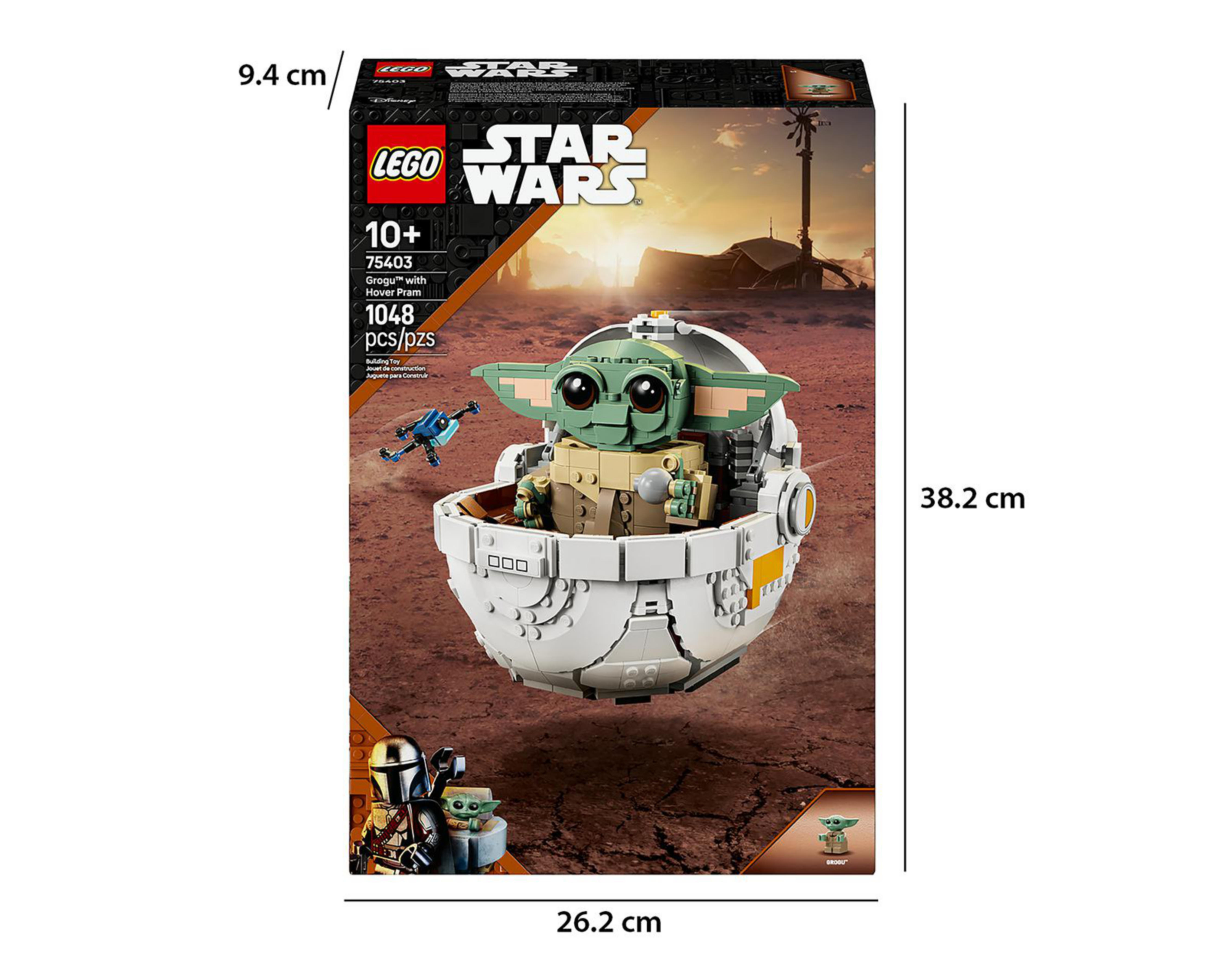 Foto 11 pulgar | LEGO Star Wars: Grogu con Aerocuna