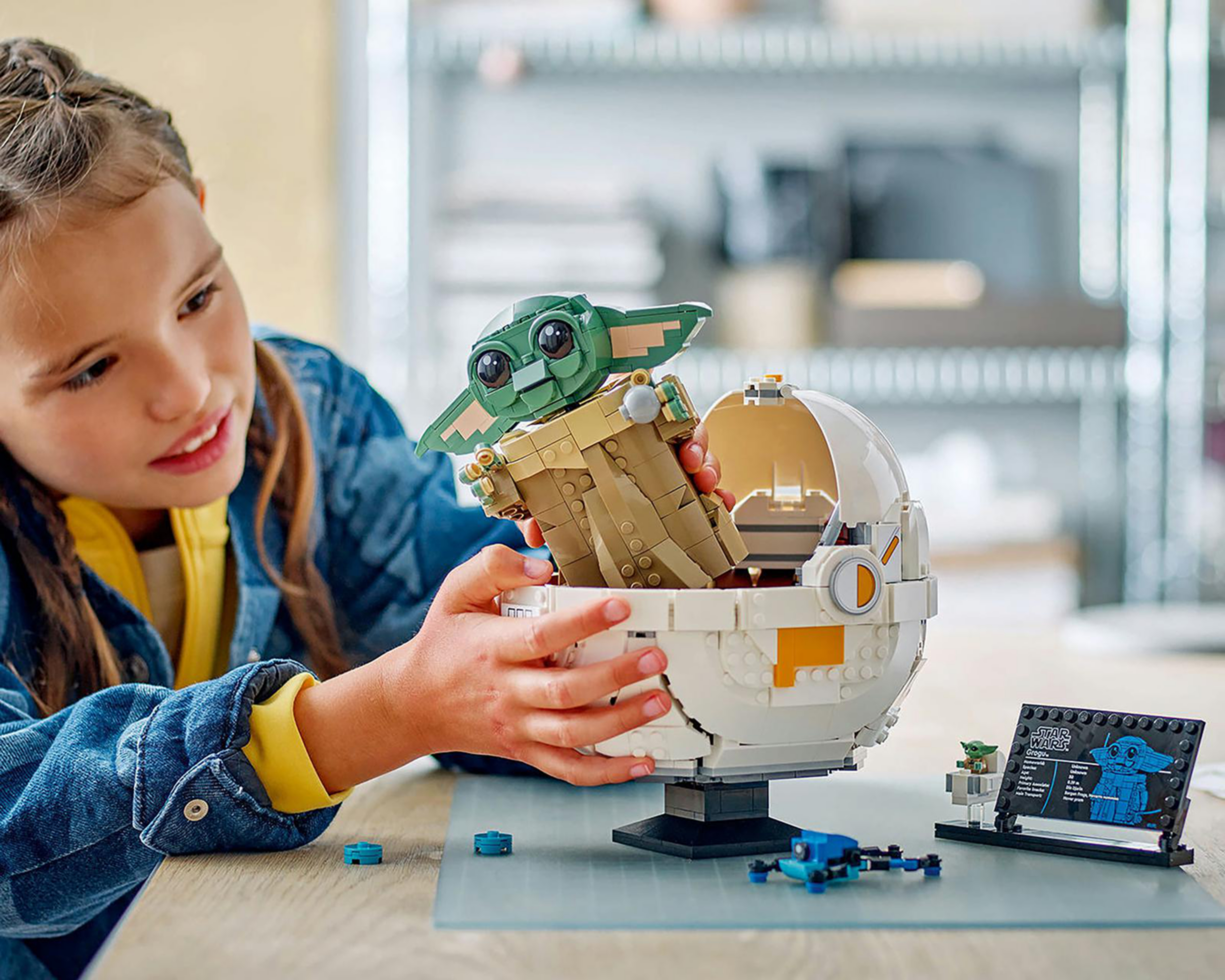 Foto 6 pulgar | LEGO Star Wars: Grogu con Aerocuna