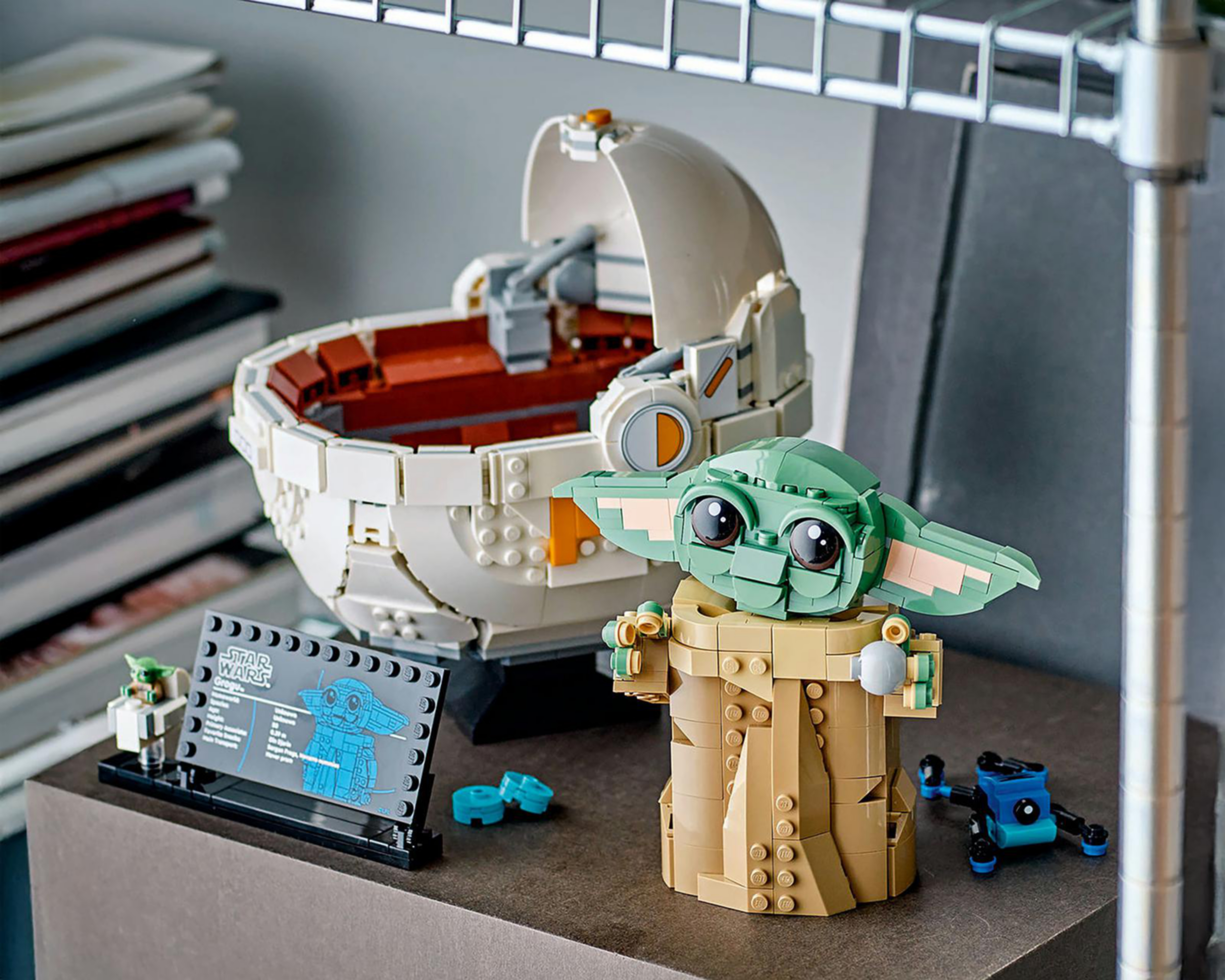 Foto 7 pulgar | LEGO Star Wars: Grogu con Aerocuna
