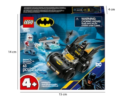 Foto 10 | LEGO DC: Batman y Batmóvil vs. Mr. Freeze