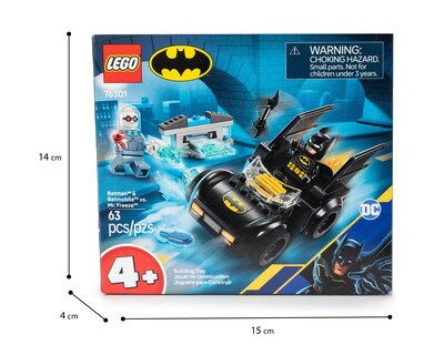 Foto 4 | LEGO DC: Batman y Batmóvil vs. Mr. Freeze