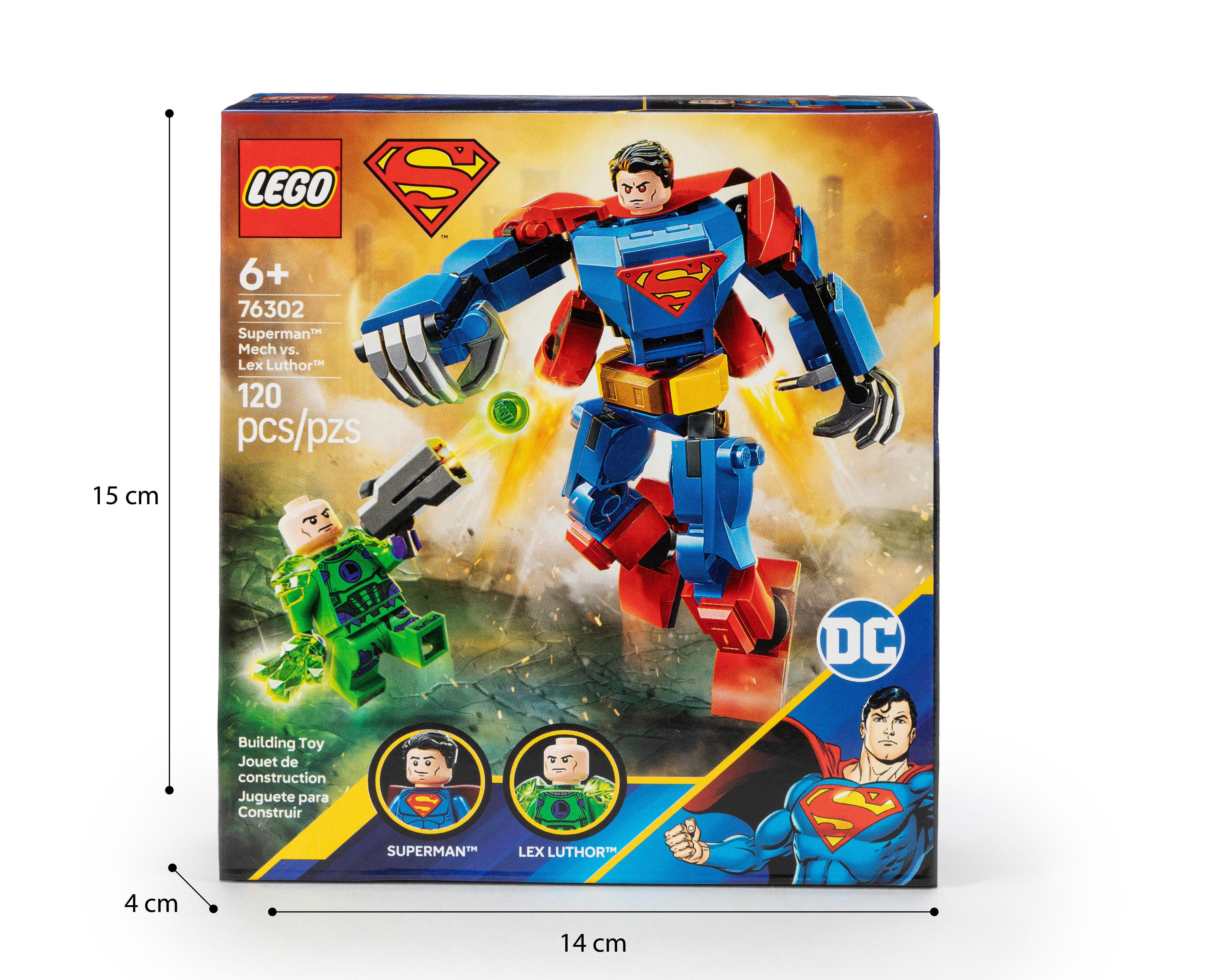 Foto 5 pulgar | LEGO DC: Armadura Robótica de Superman vs. Lex Luthor